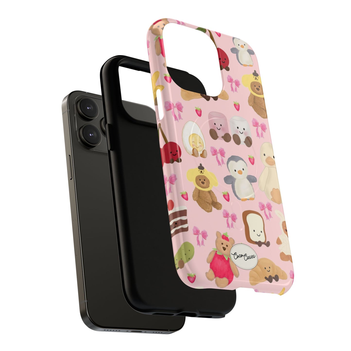 Strawberry Teddies Magsafe iPhone Case