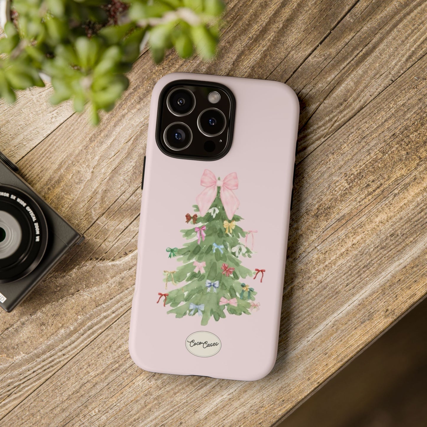 Blush & Pine iPhone Case