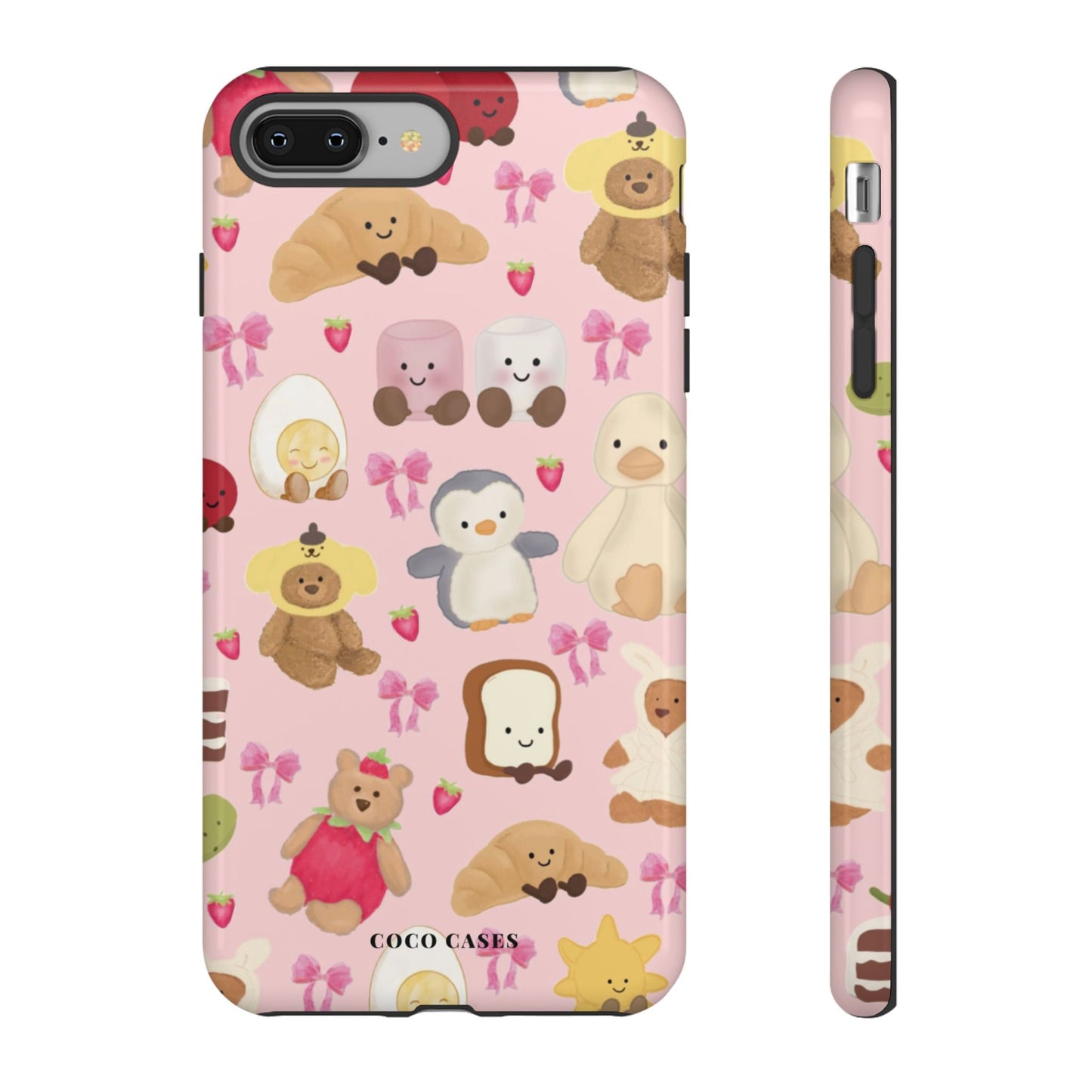 Pink Teddies iPhone Case