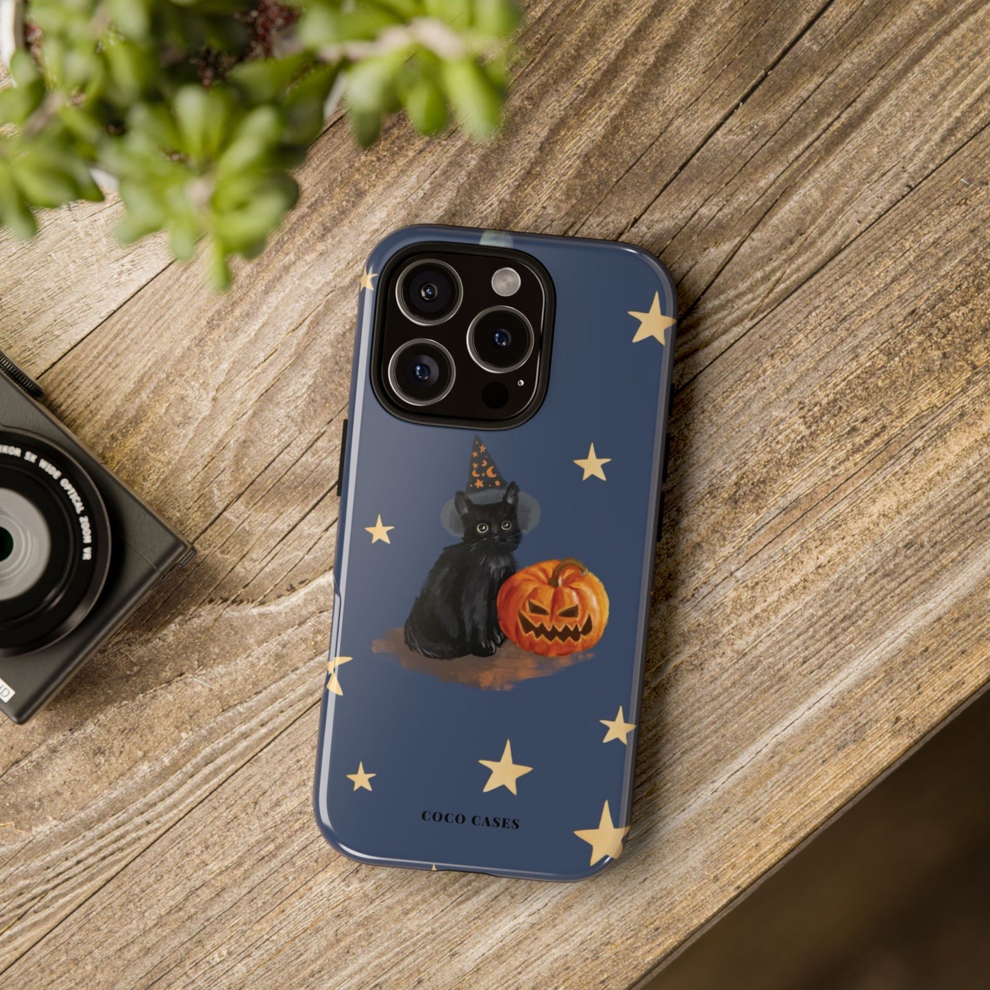 Black Cat iPhone Case
