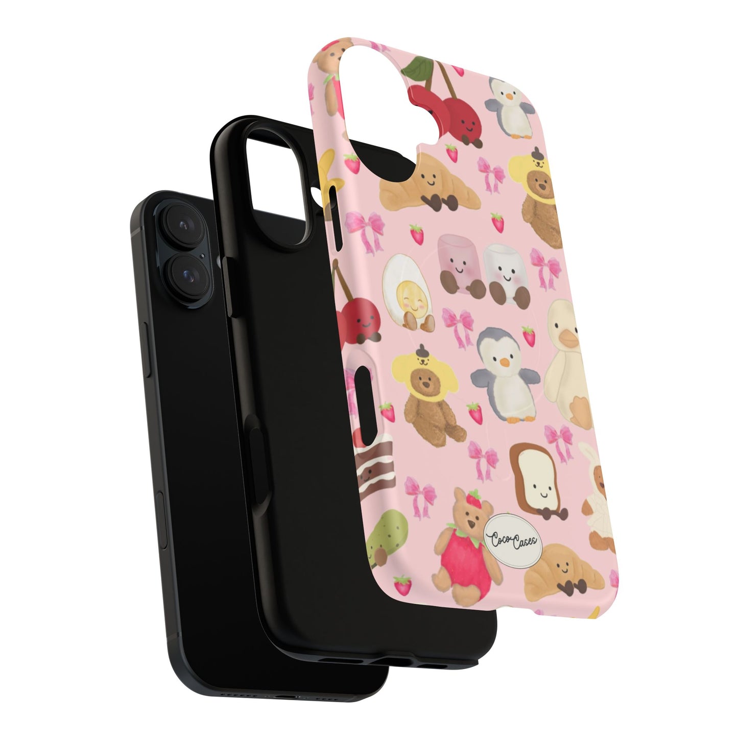 Strawberry Teddies Magsafe iPhone Case