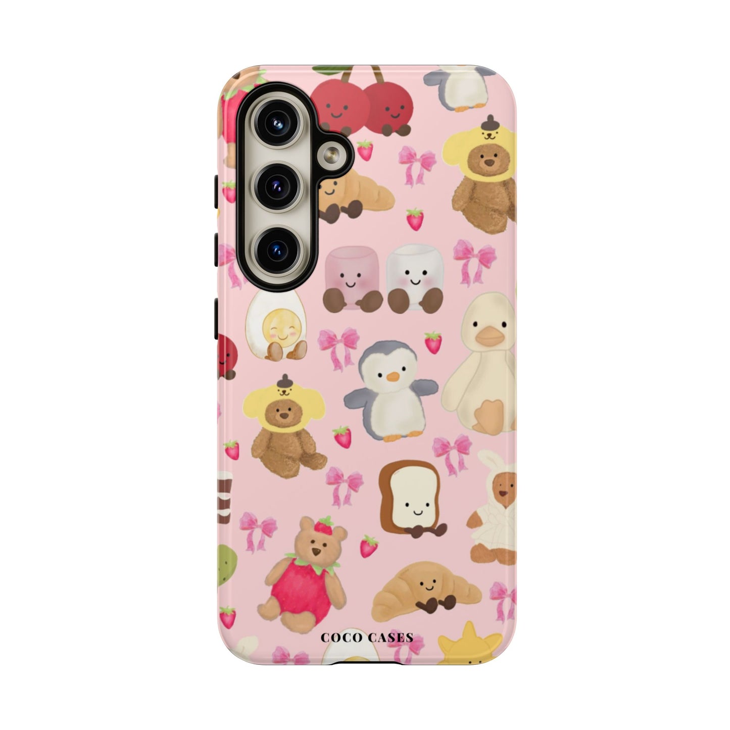 Pink Teddy Samsung Case