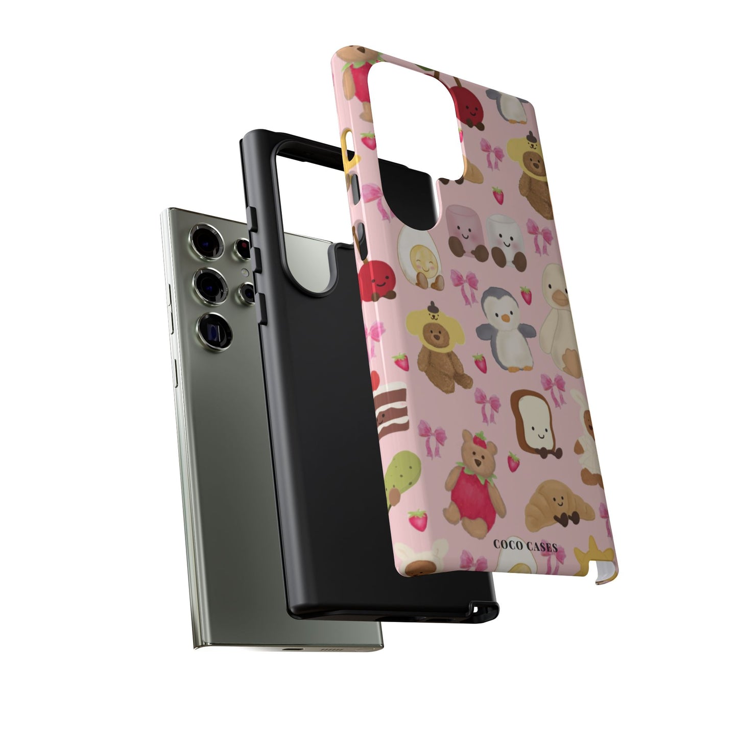 Pink Teddy Samsung Case