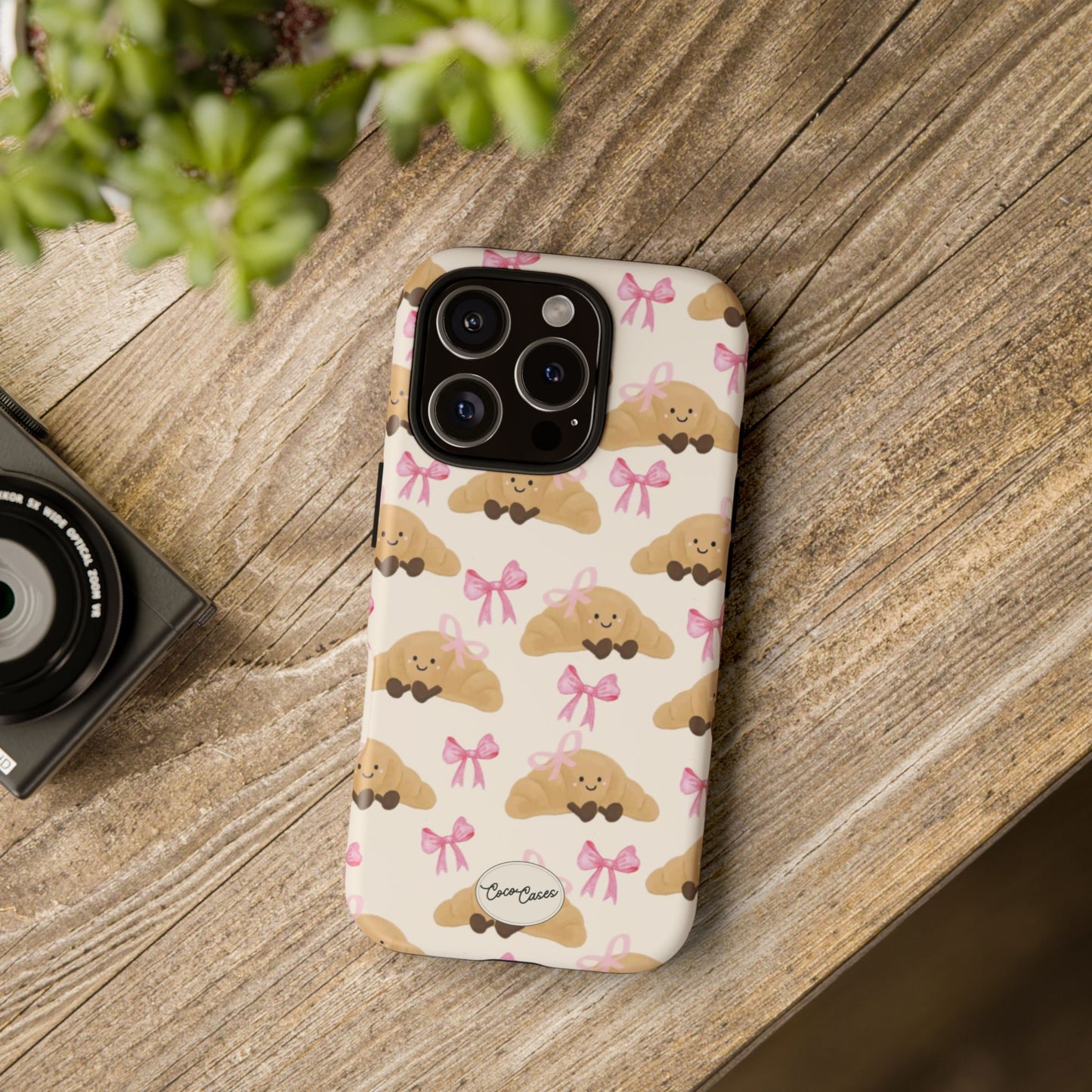 Croissant Chaos iPhone Case