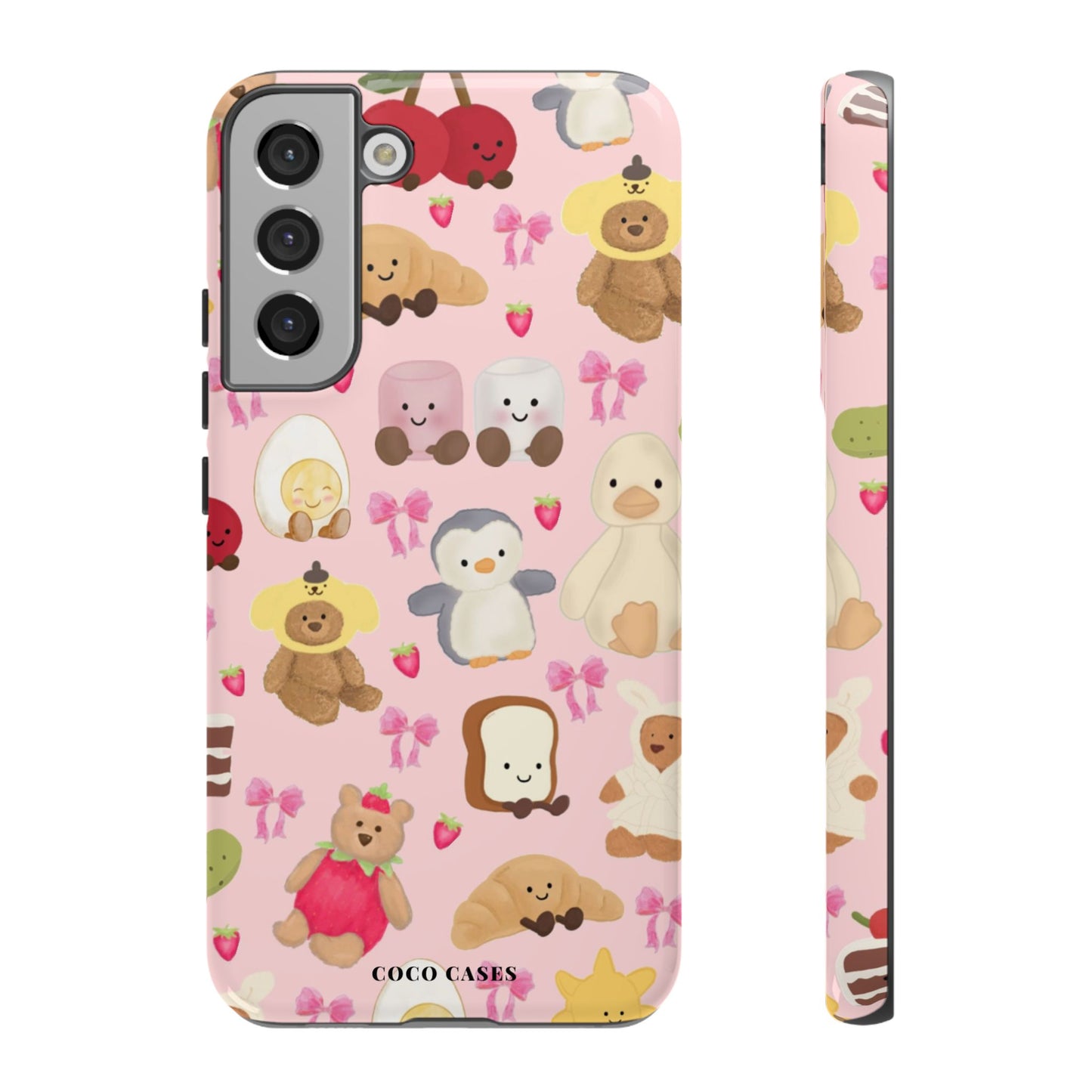 Pink Teddy Samsung Case