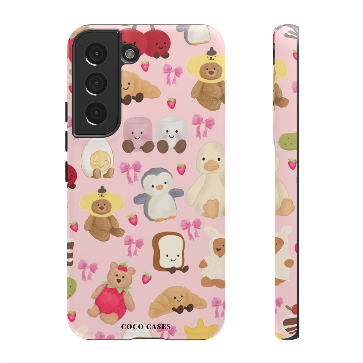 Pink Teddy Samsung Case