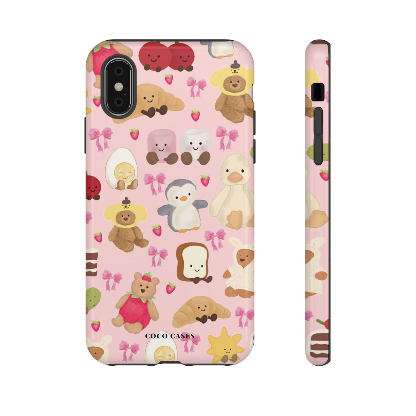 Pink Teddies iPhone Case