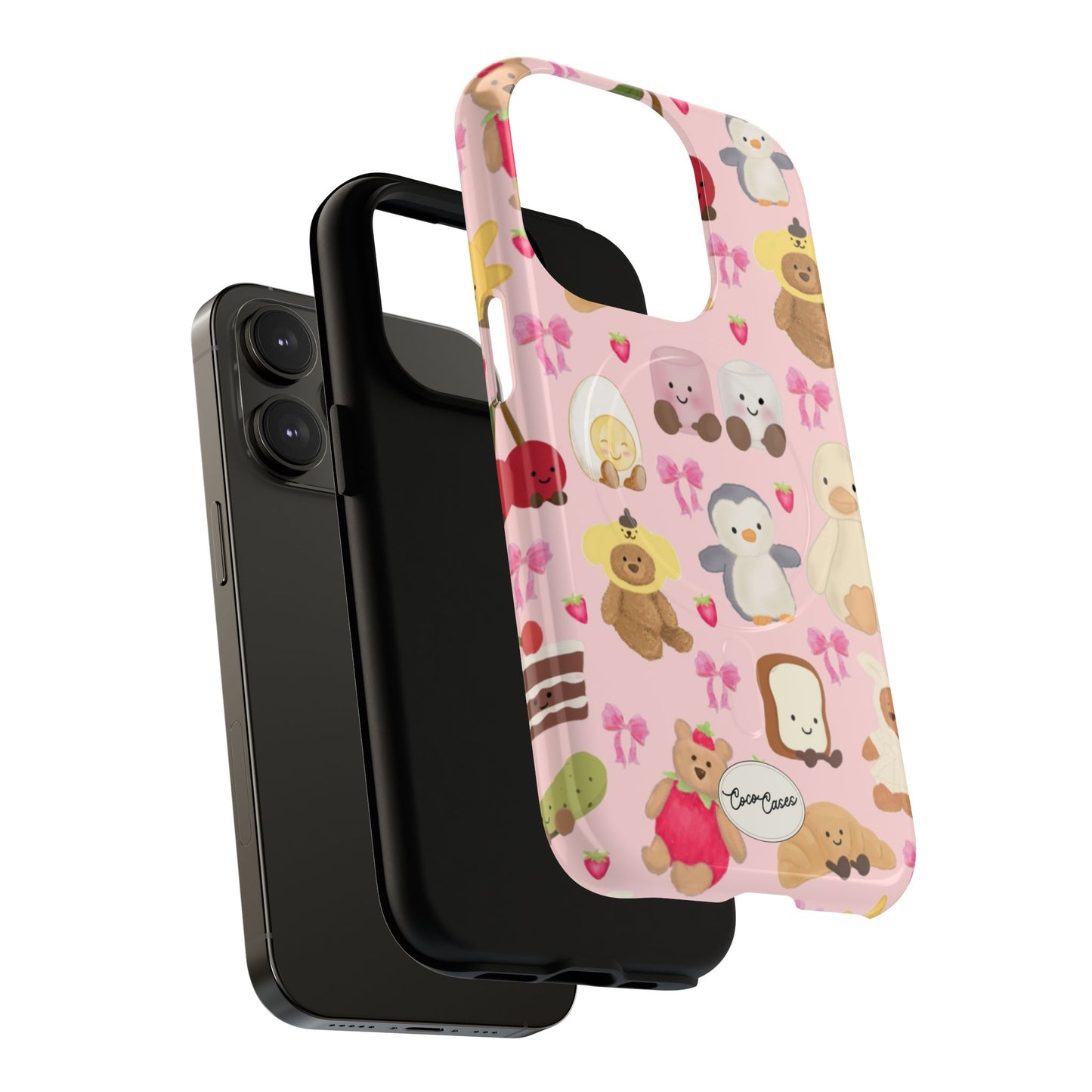 Strawberry Teddies Magsafe iPhone Case
