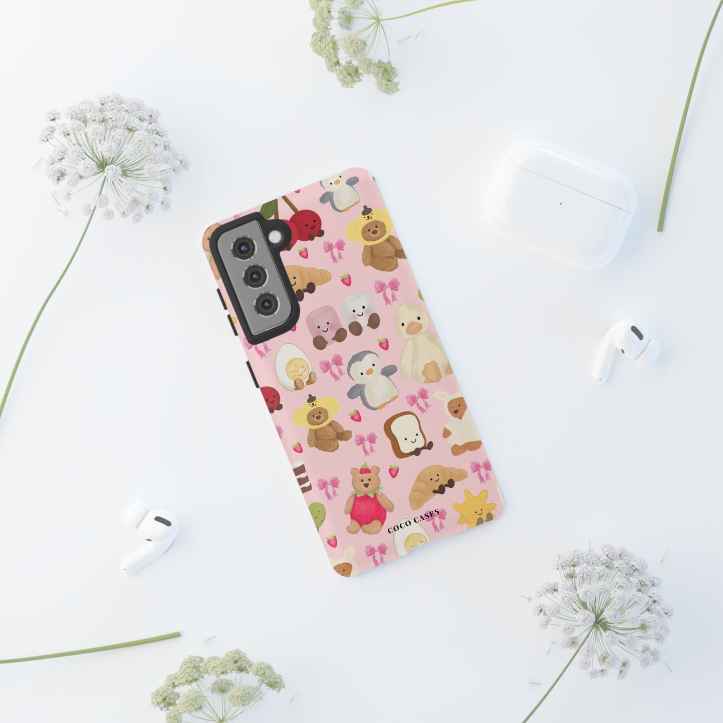 Pink Teddy Samsung Case