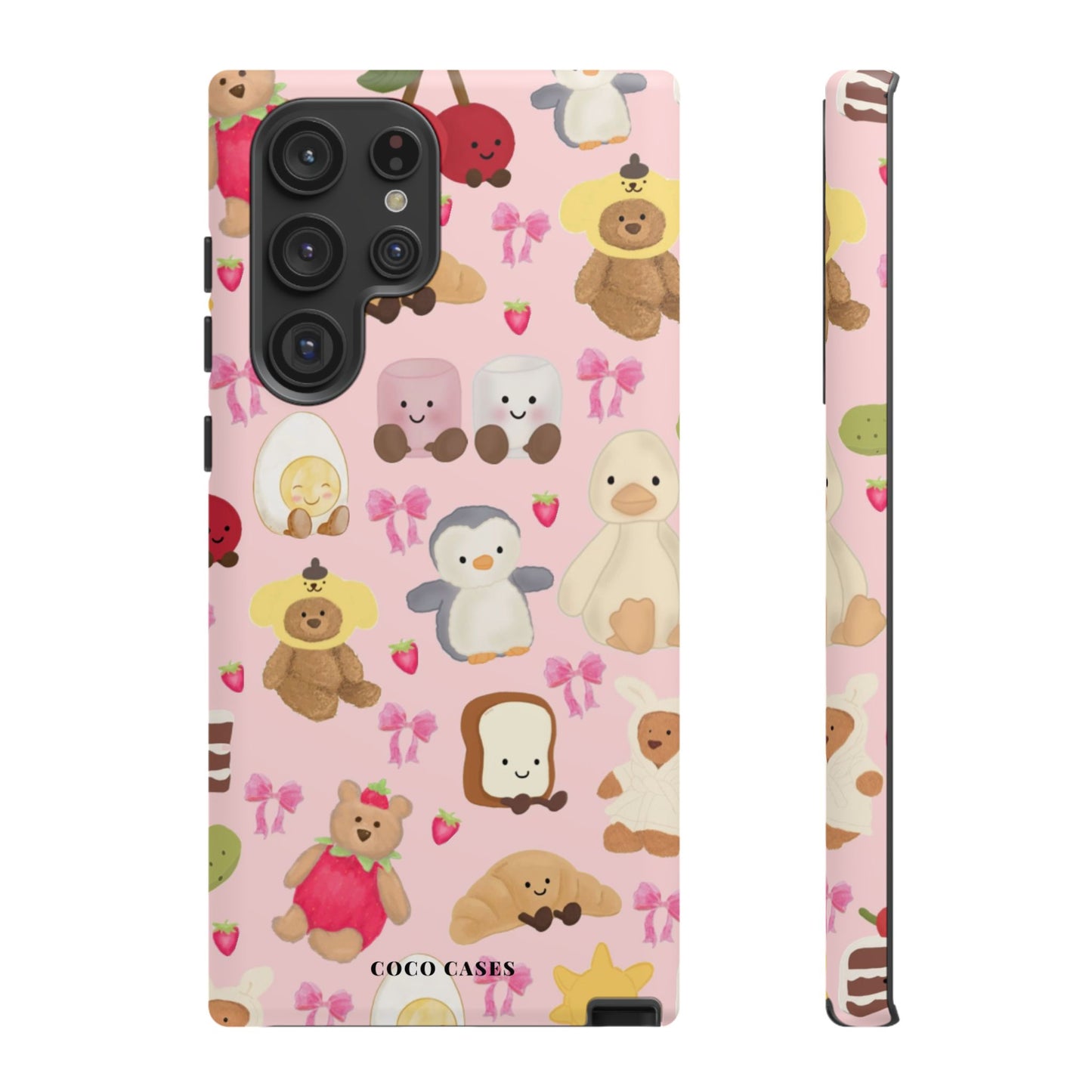 Pink Teddy Samsung Case