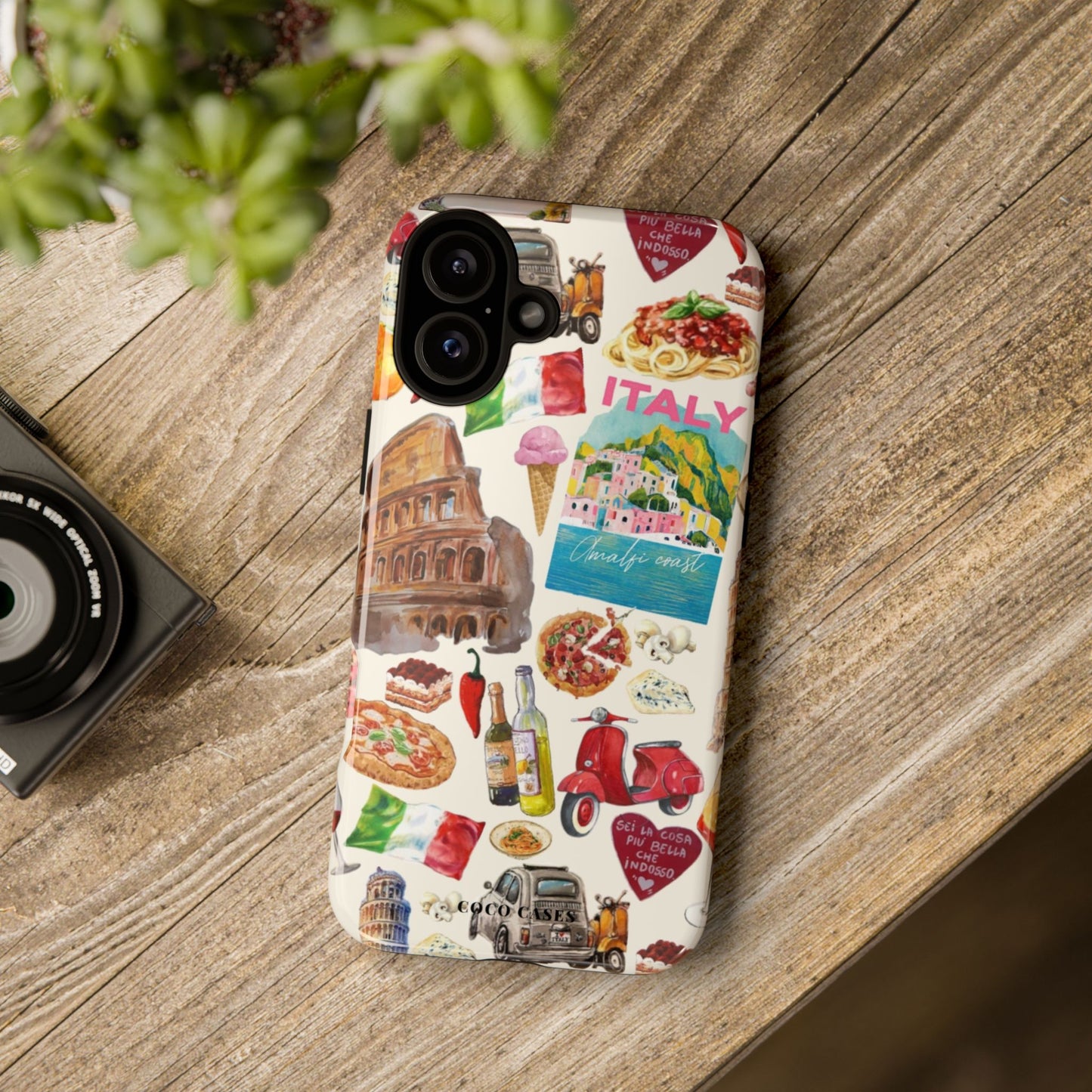 Italian Chaos iPhone Case