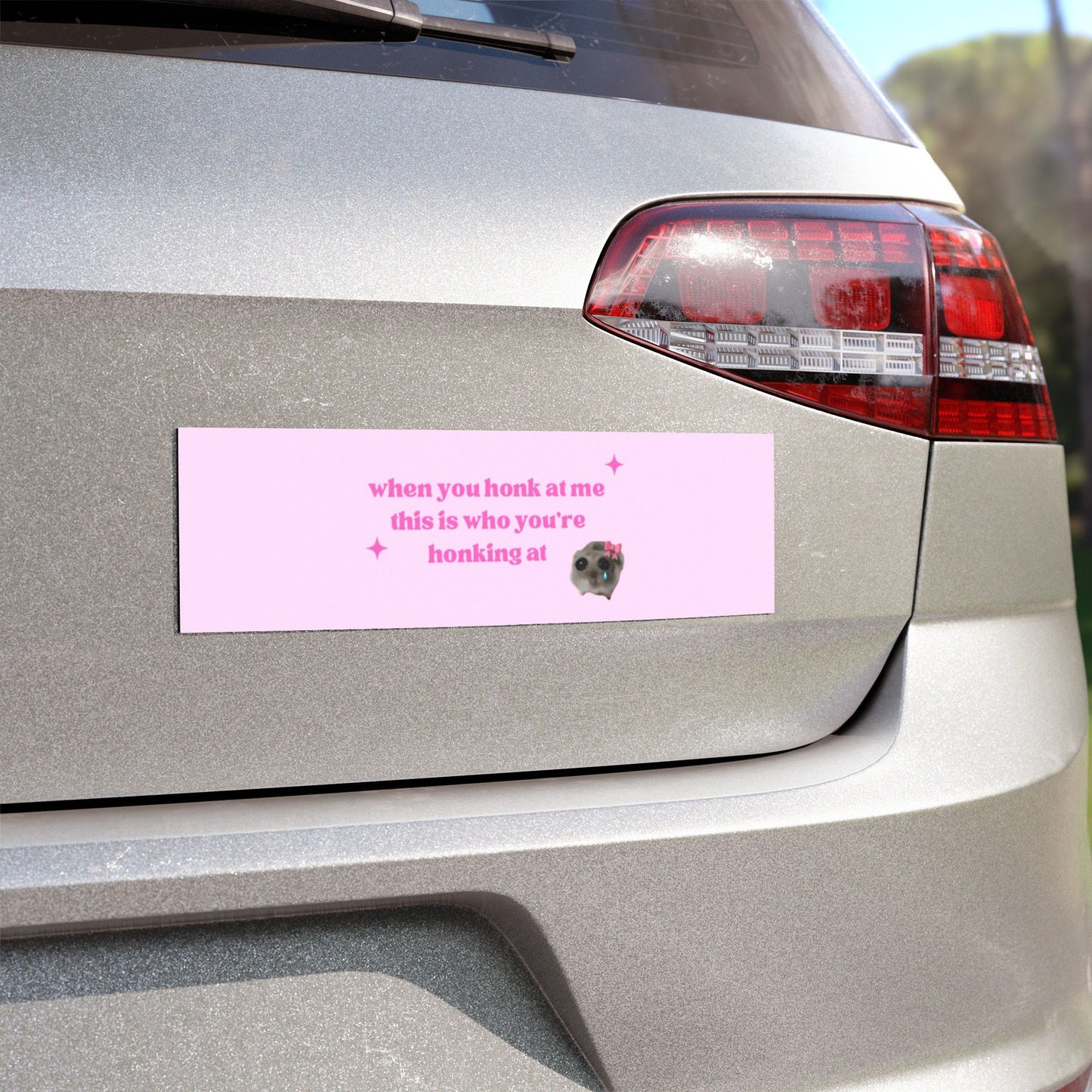 Don’t Honk At Me Car Magnet