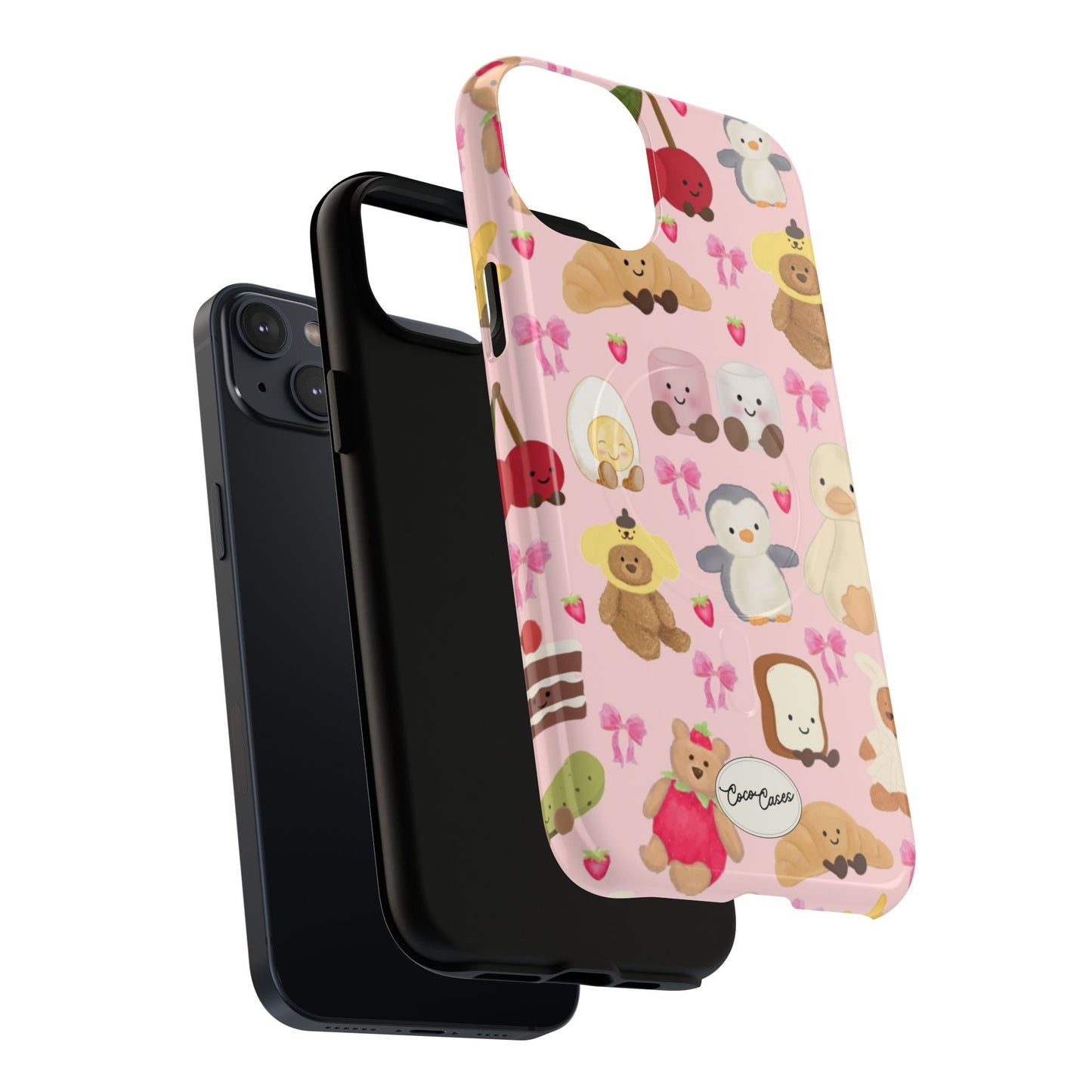 Strawberry Teddies Magsafe iPhone Case