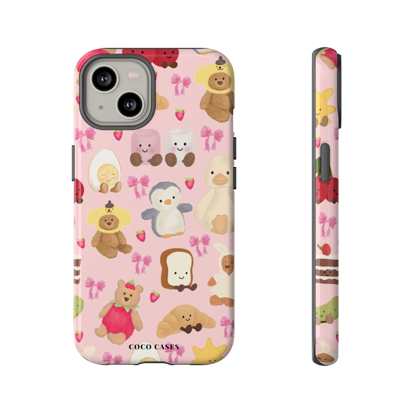 Pink Teddies iPhone Case