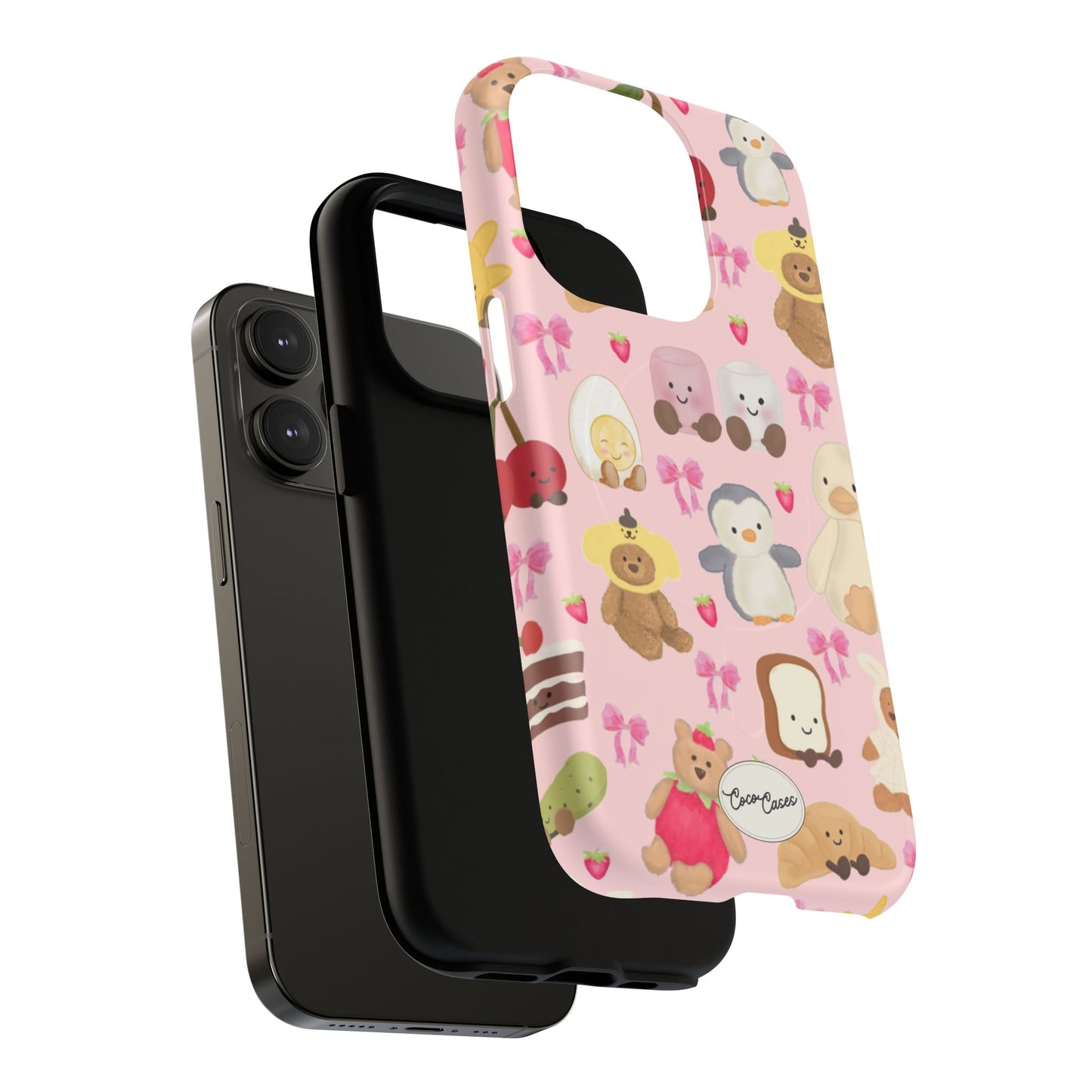 Strawberry Teddies Magsafe iPhone Case