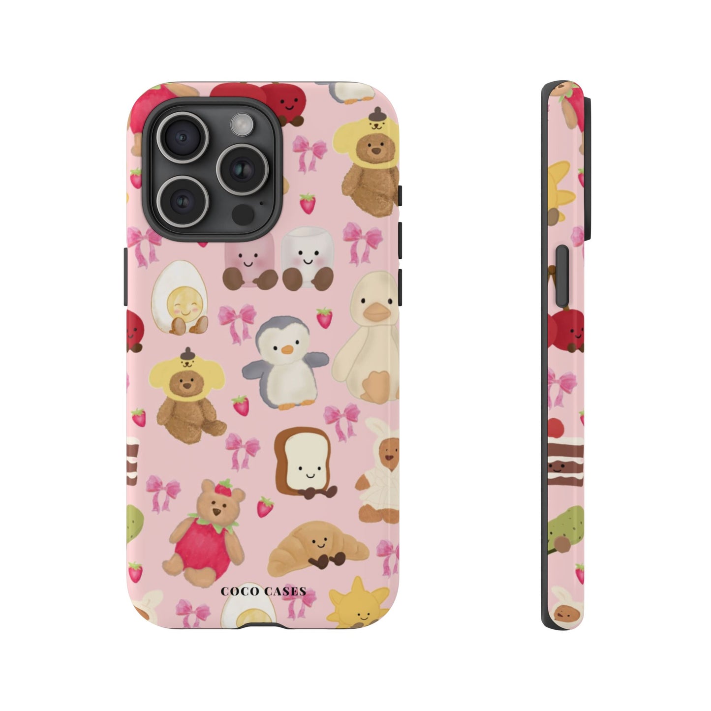 Pink Teddies iPhone Case