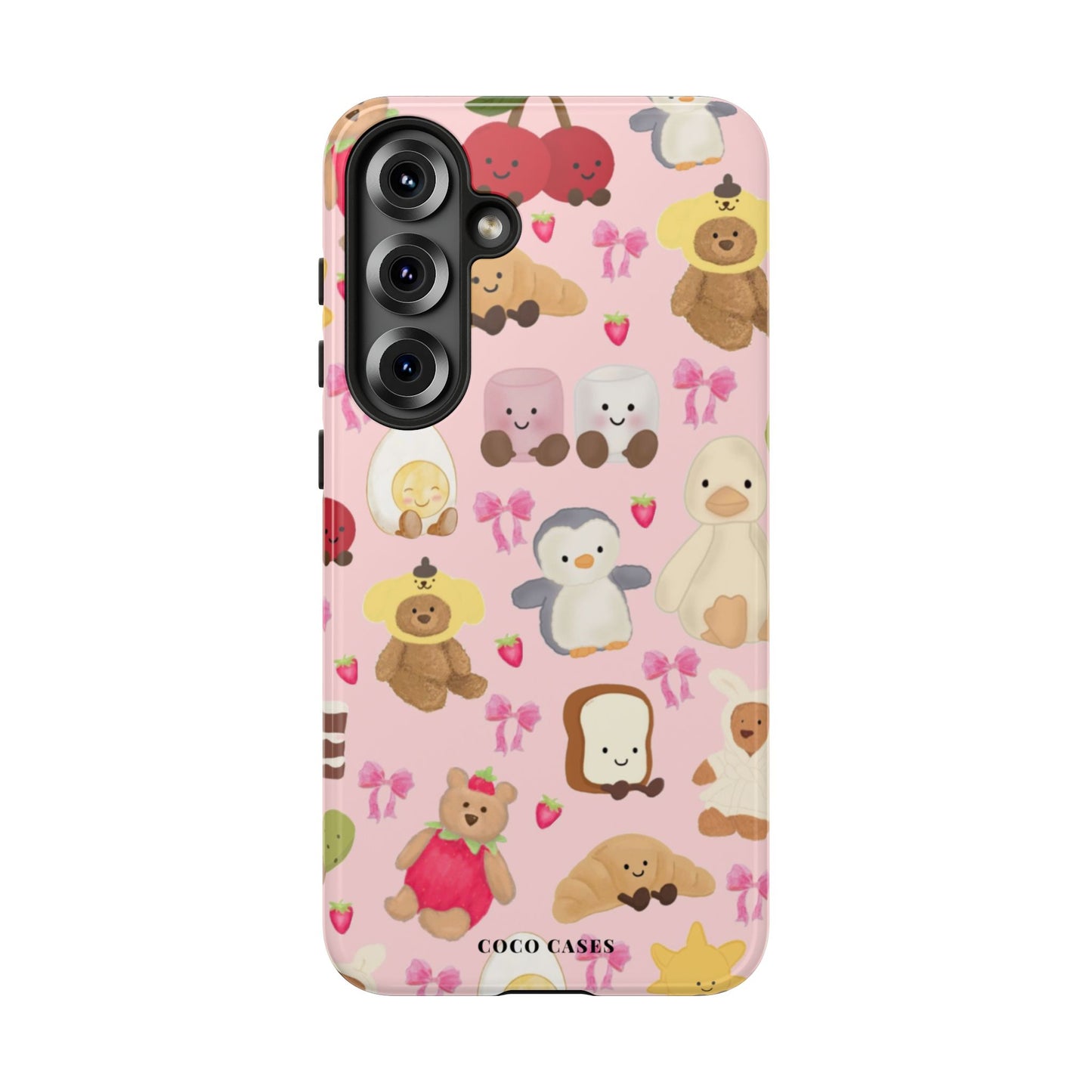 Pink Teddy Samsung Case