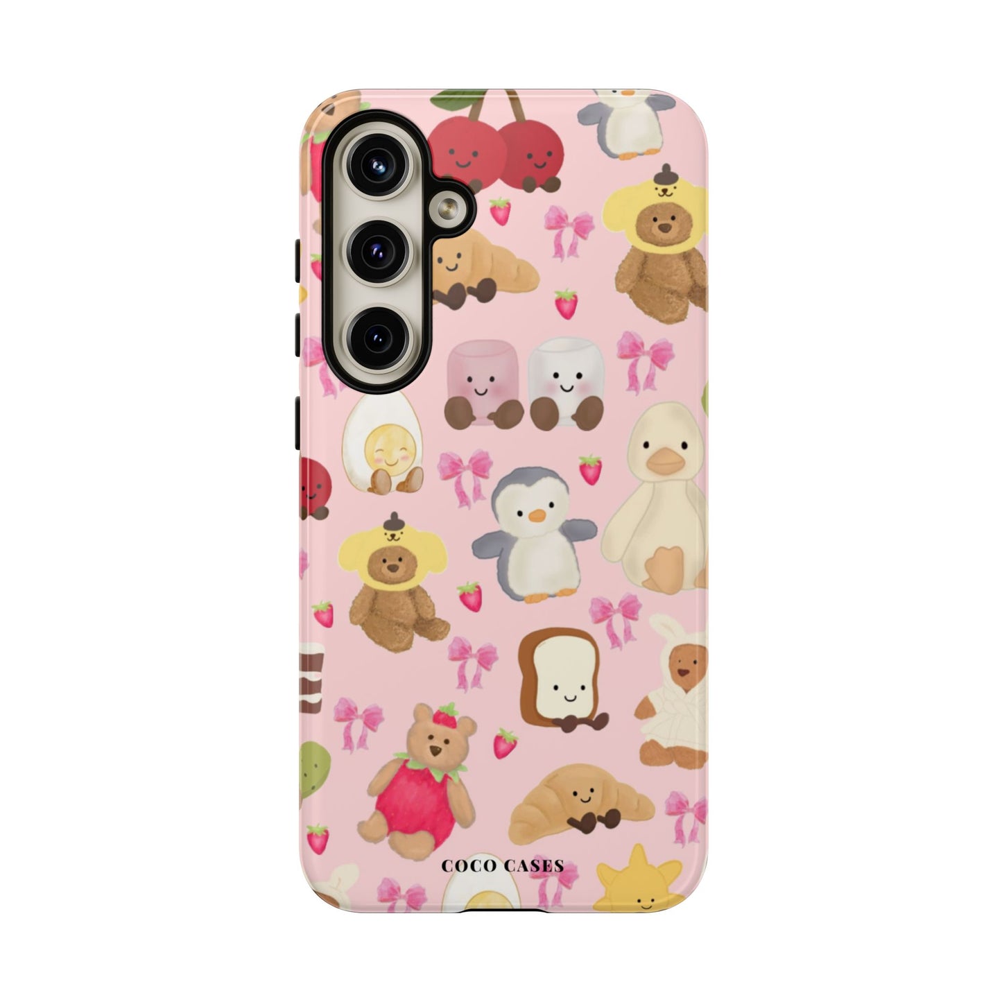 Pink Teddy Samsung Case