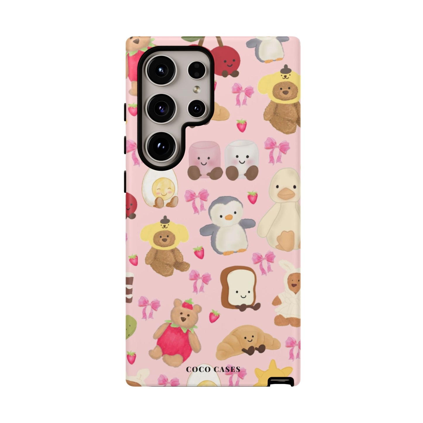 Pink Teddy Samsung Case