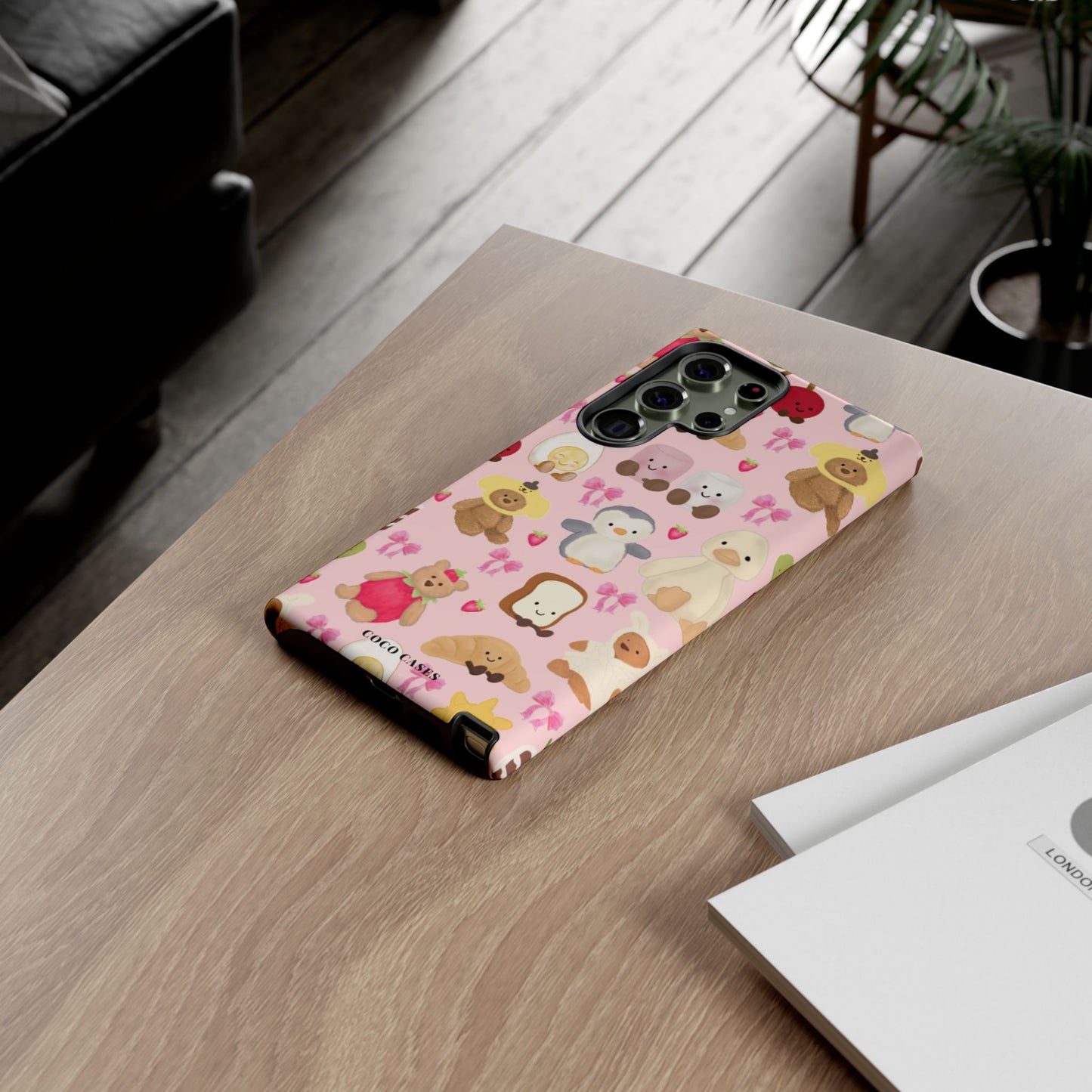 Pink Teddy Samsung Case