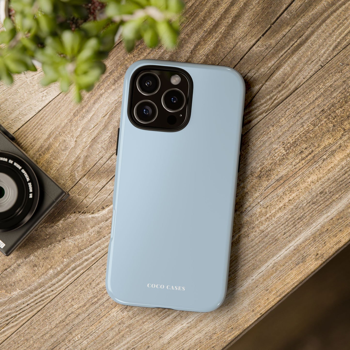 Burnt Blue iPhone Case