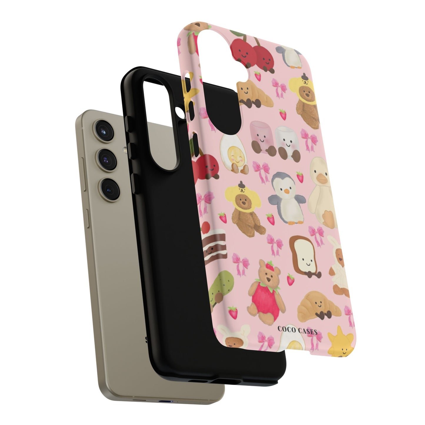 Pink Teddy Samsung Case