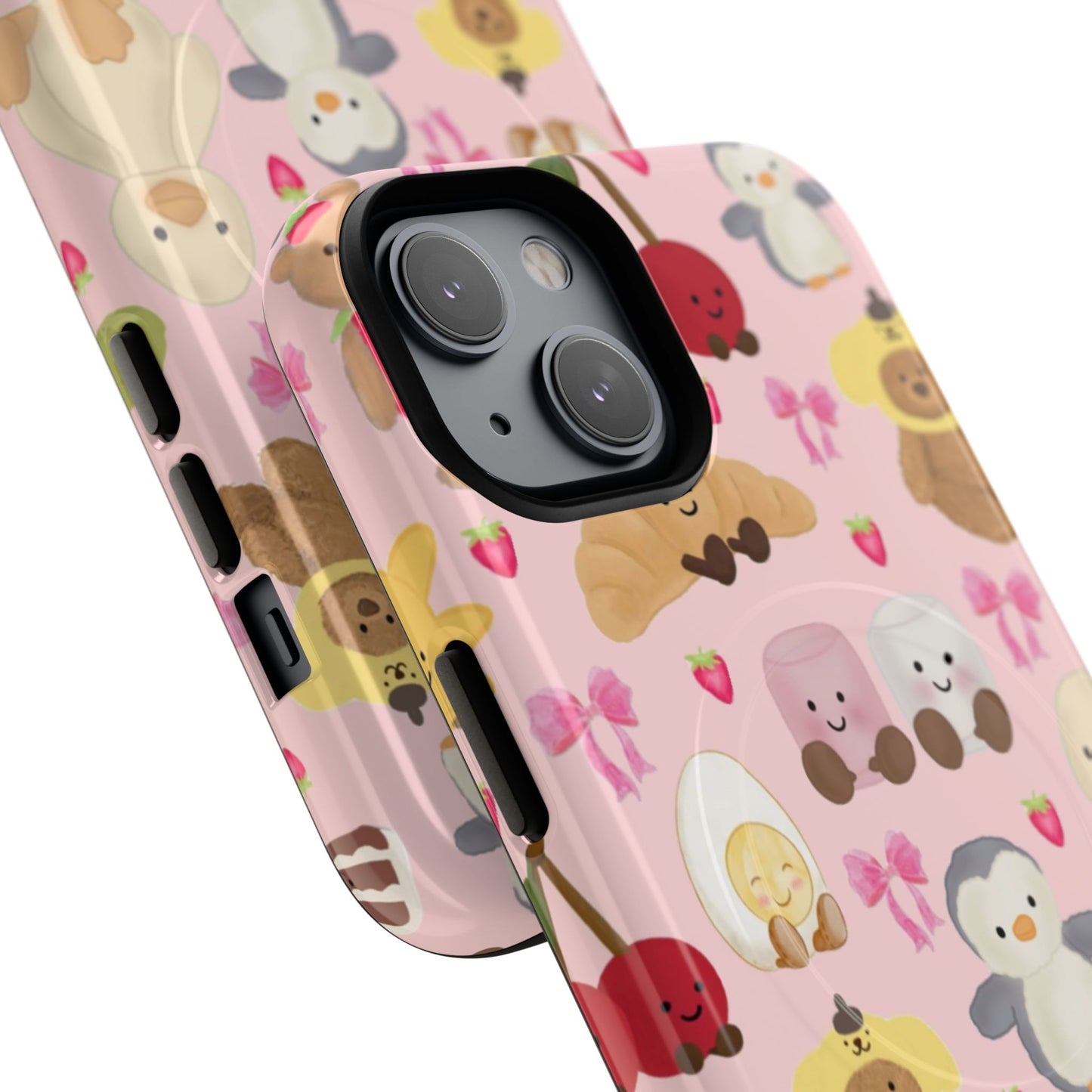 Strawberry Teddies Magsafe iPhone Case