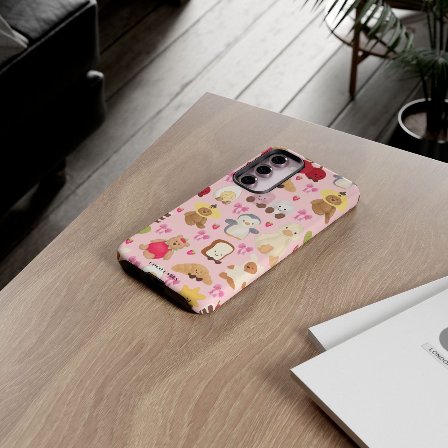 Pink Teddy Samsung Case