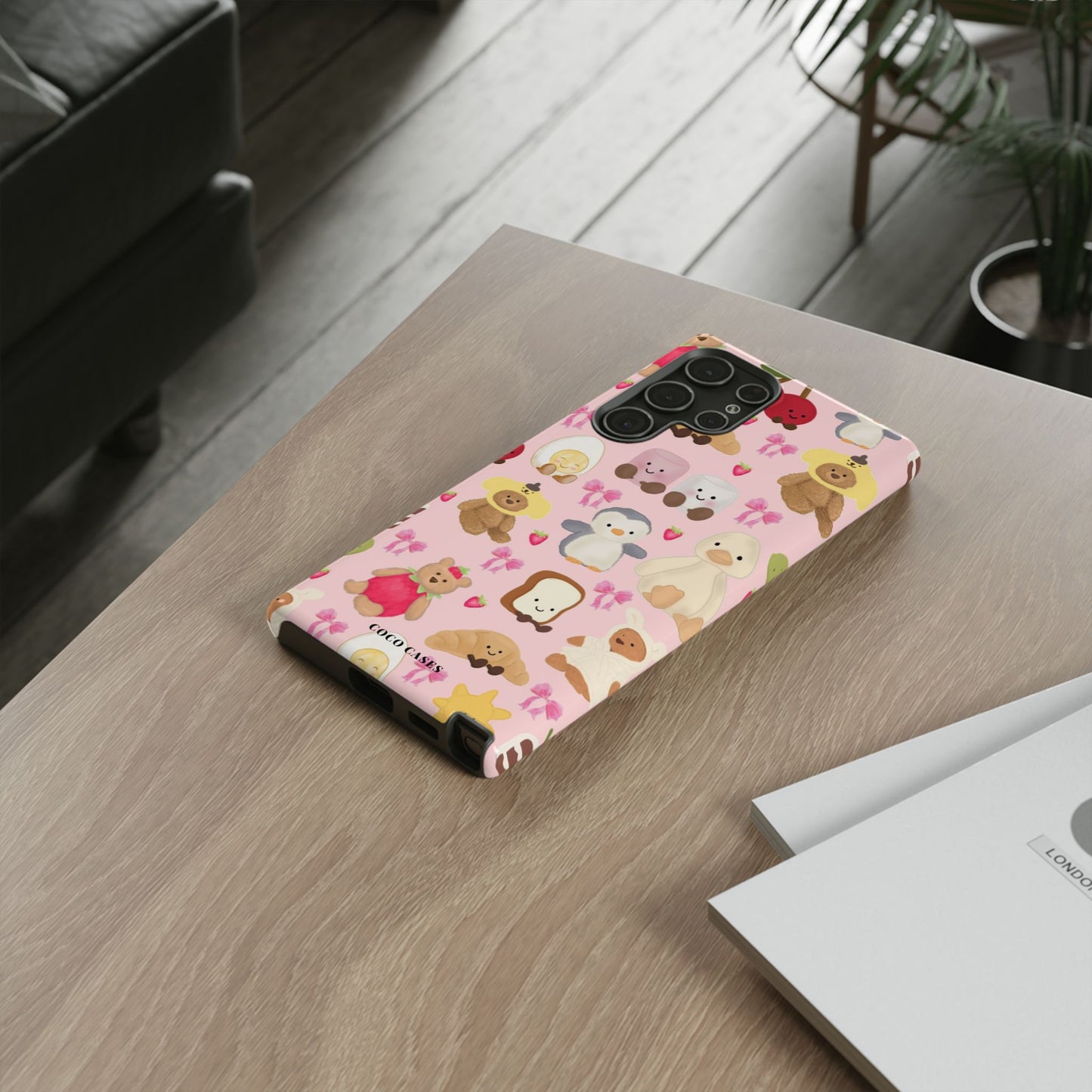 Pink Teddy Samsung Case