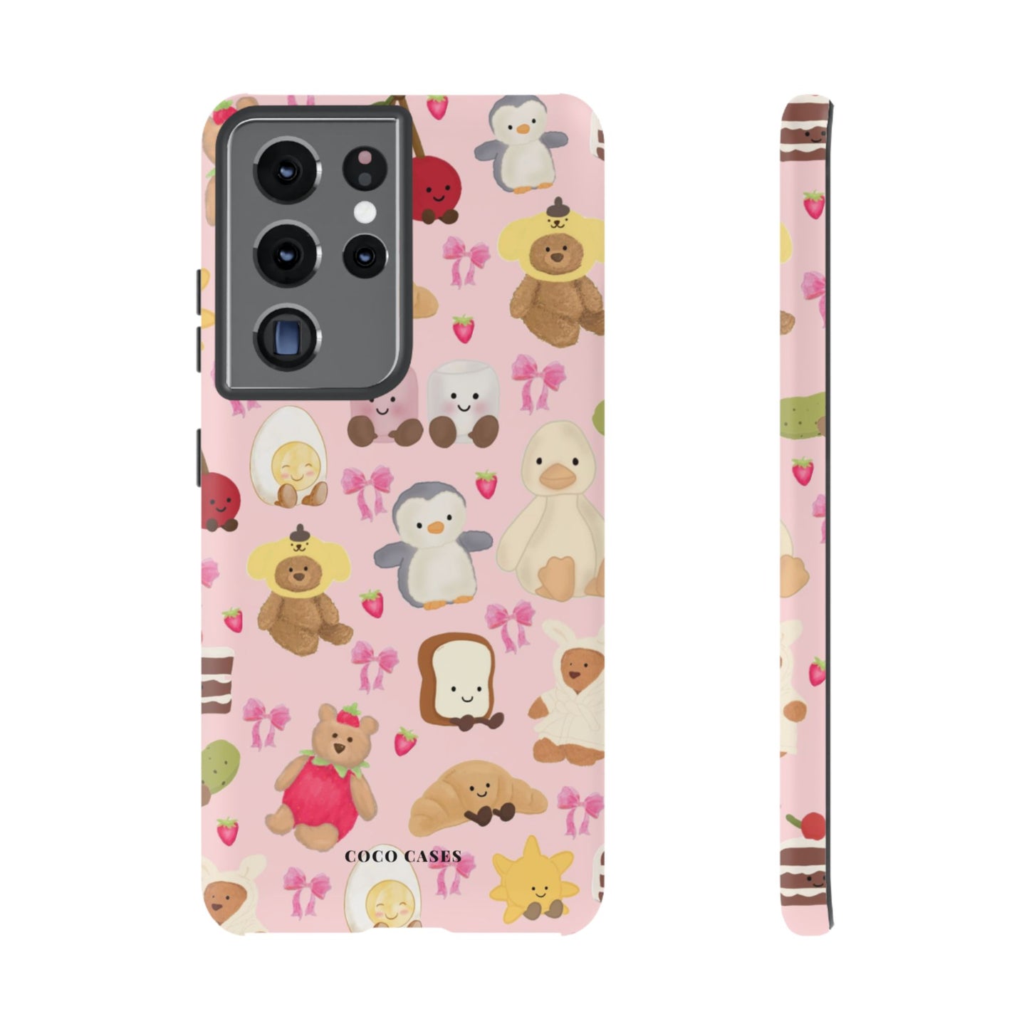 Pink Teddy Samsung Case