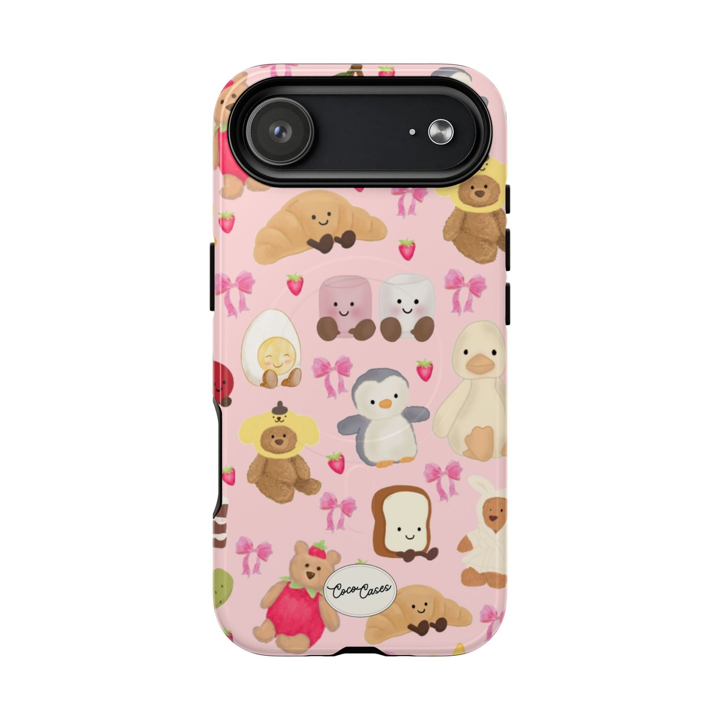 Strawberry Teddies Magsafe iPhone Case