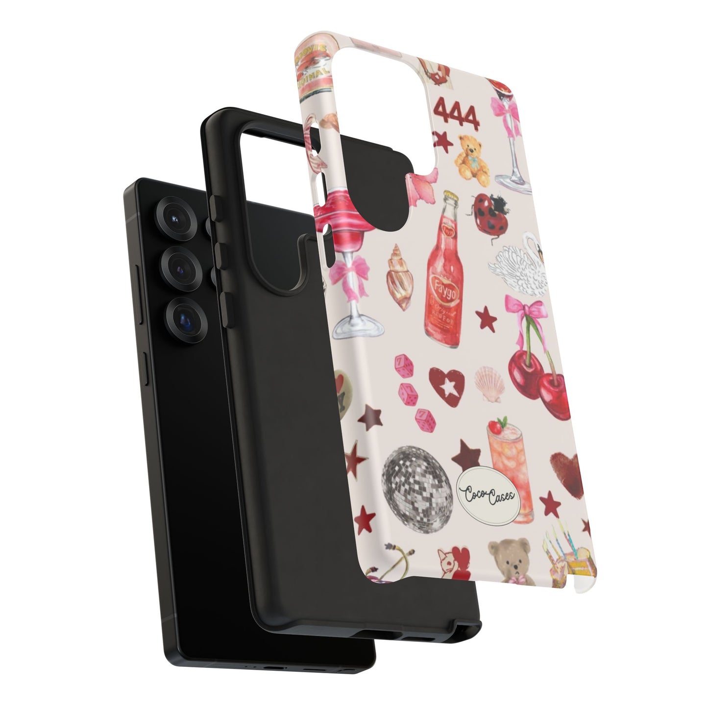 Pink Clutter Samsung Case
