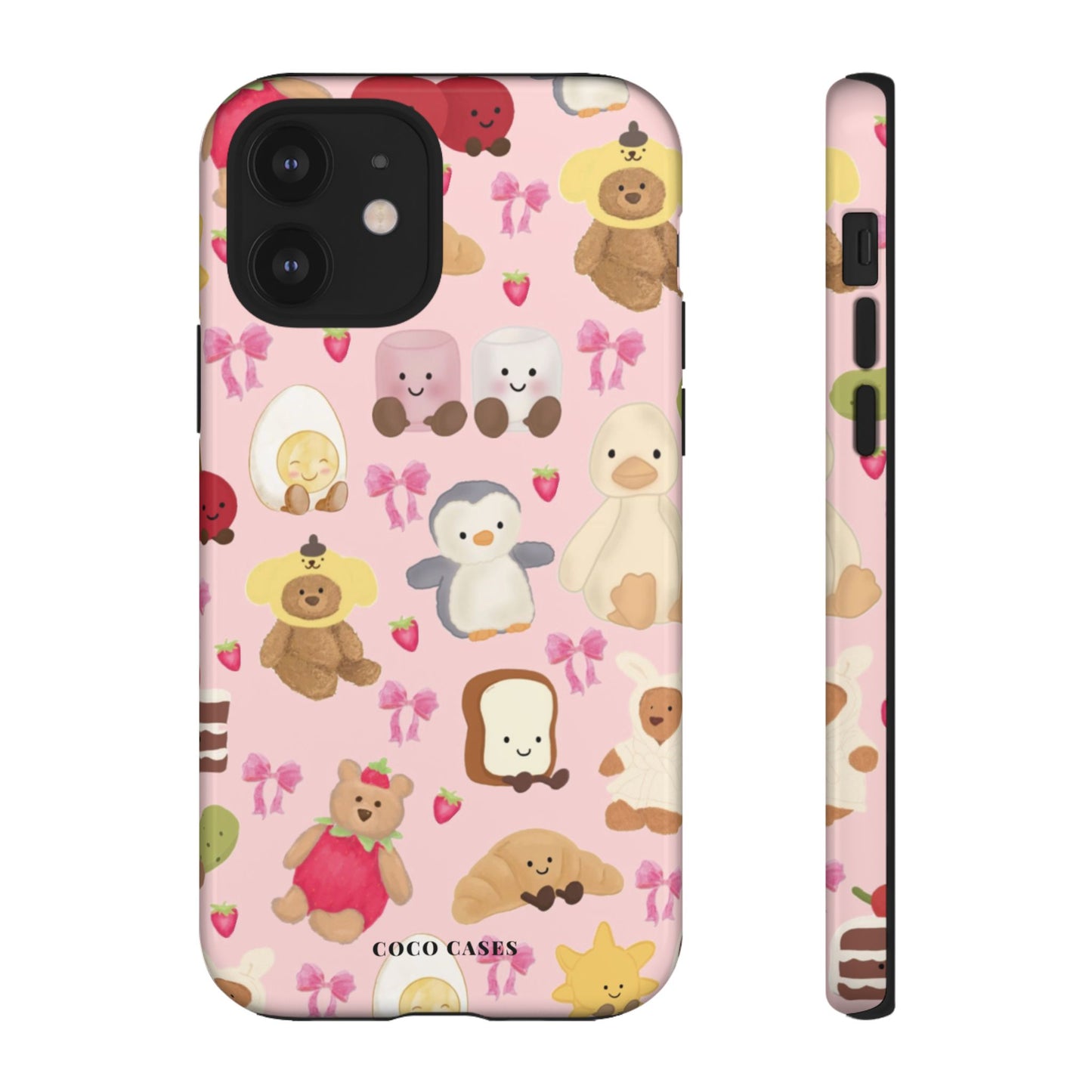 Pink Teddies iPhone Case