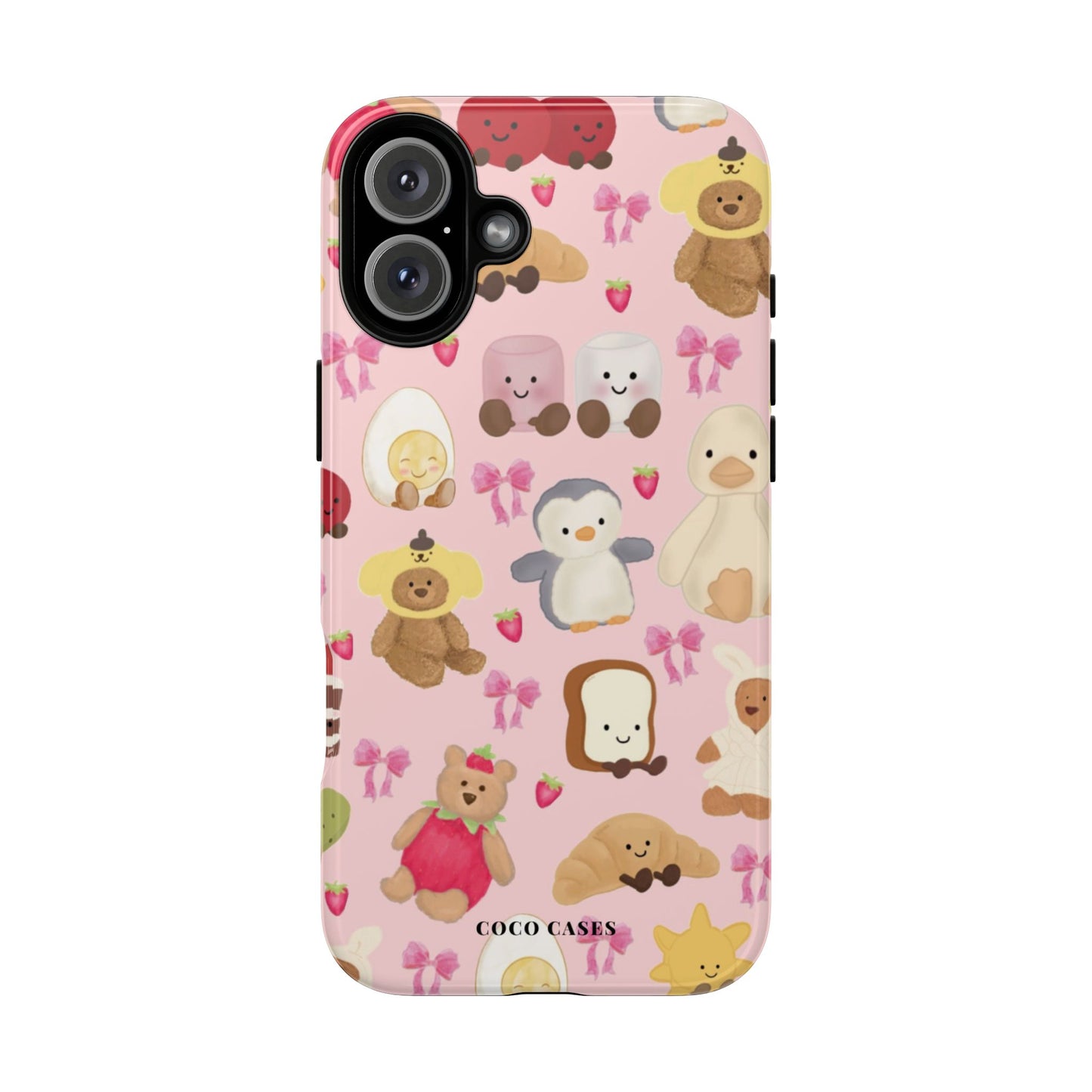 Pink Teddies iPhone Case