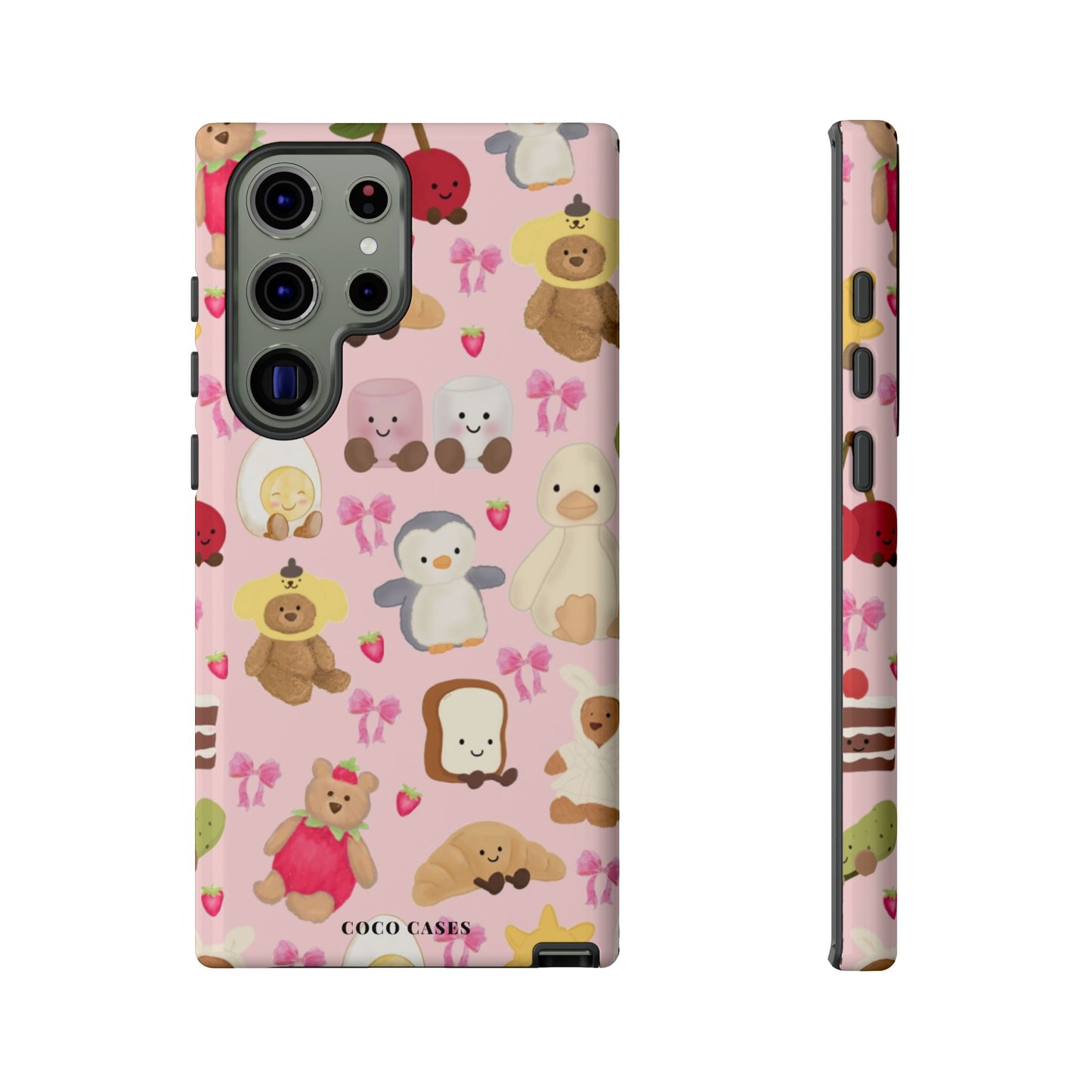 Pink Teddy Samsung Case