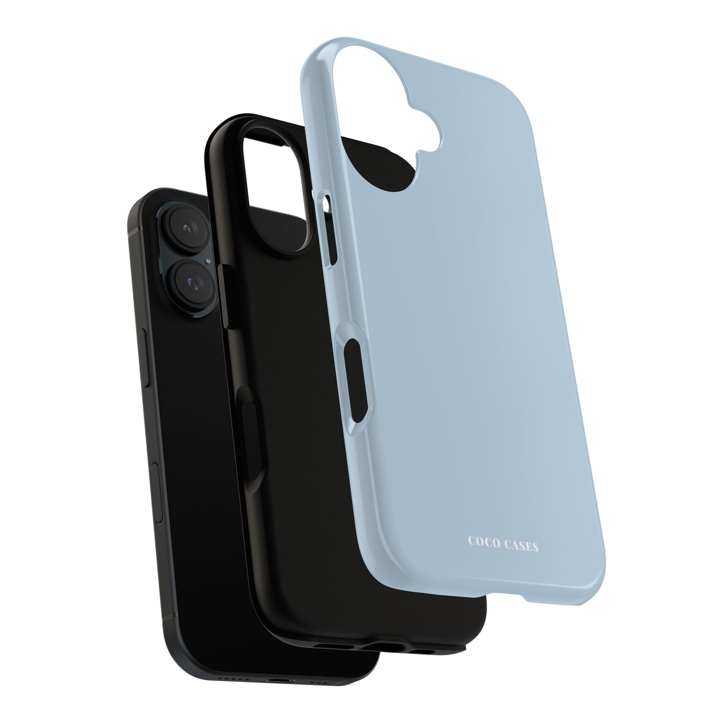 Burnt Blue iPhone Case