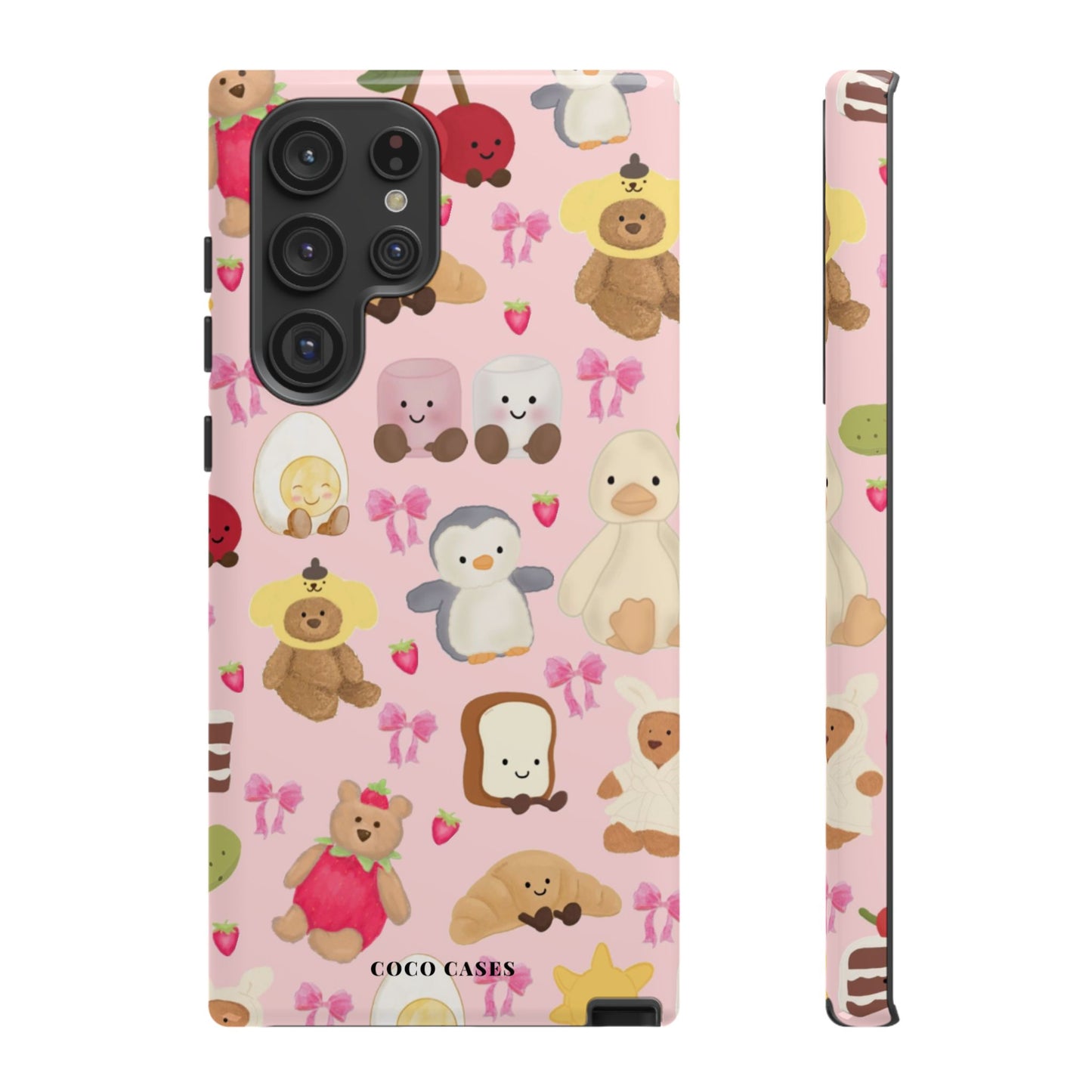 Pink Teddy Samsung Case