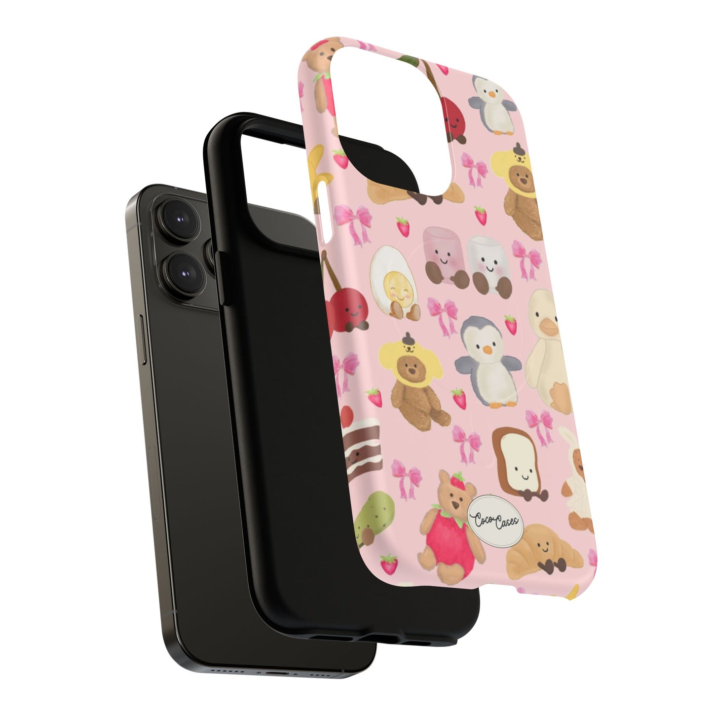 Strawberry Teddies Magsafe iPhone Case