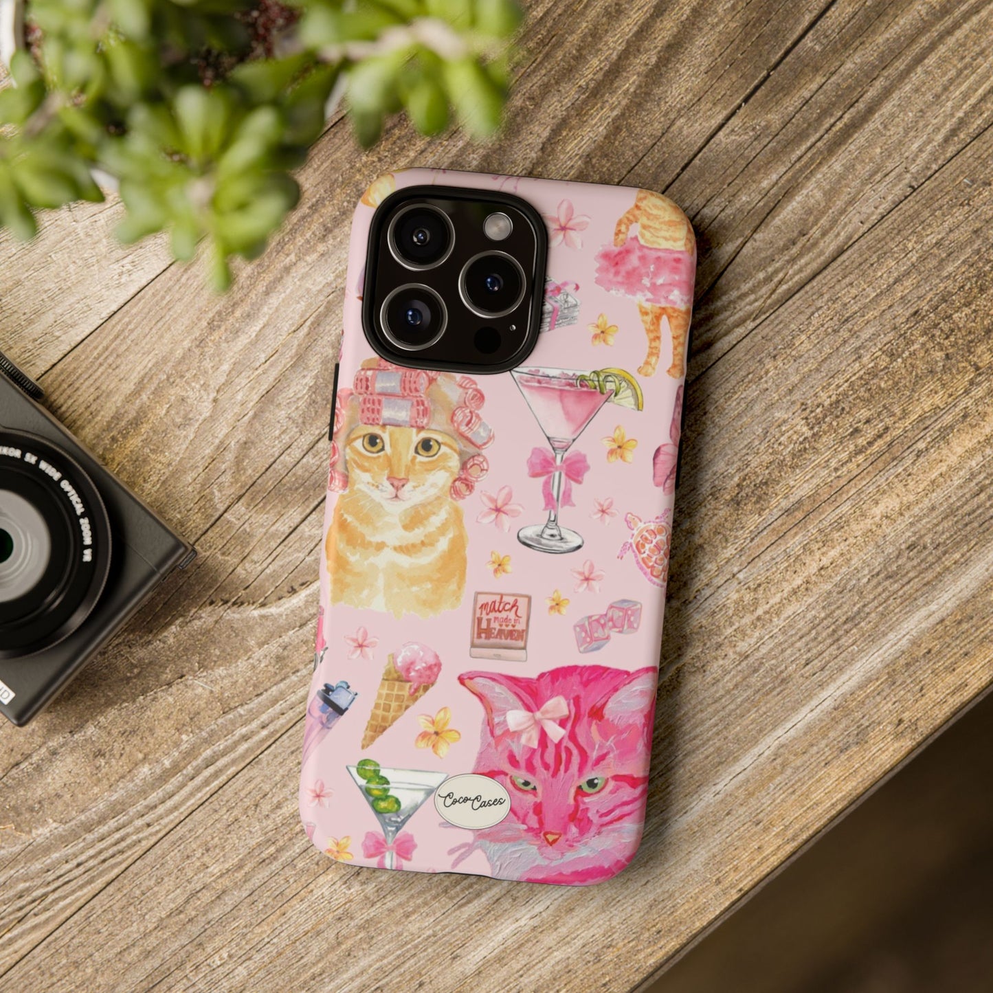 Cat Clutter iPhone Case