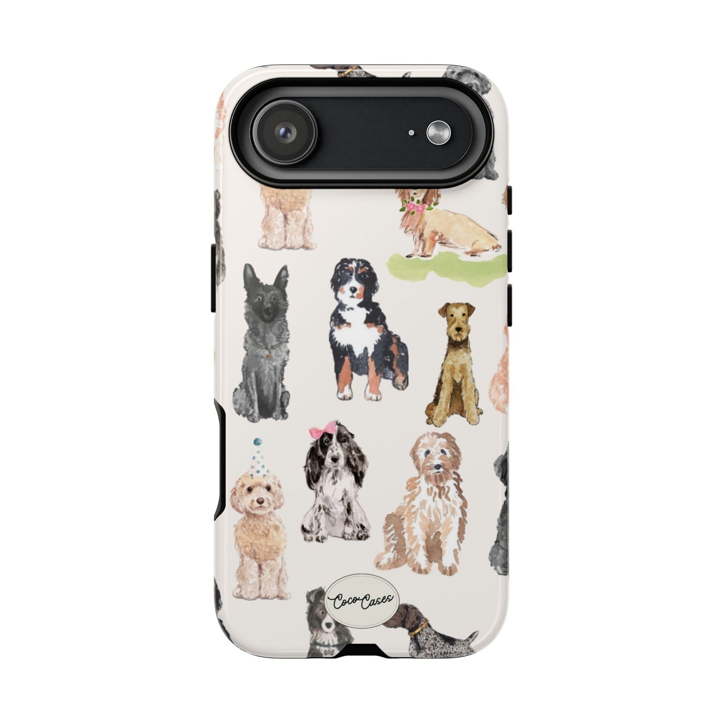 Puppy Party iPhone Case