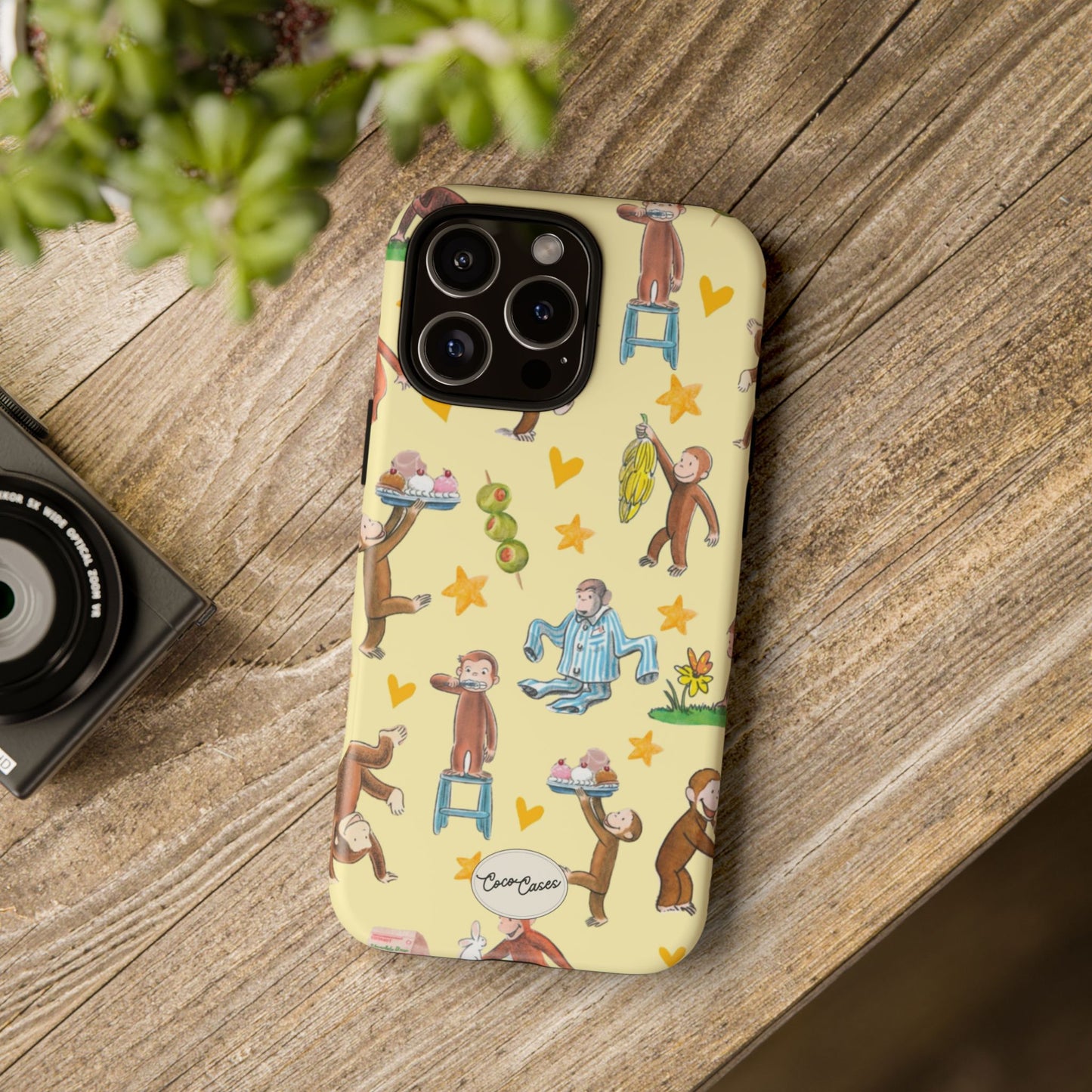 Curious Monkey iPhone Case