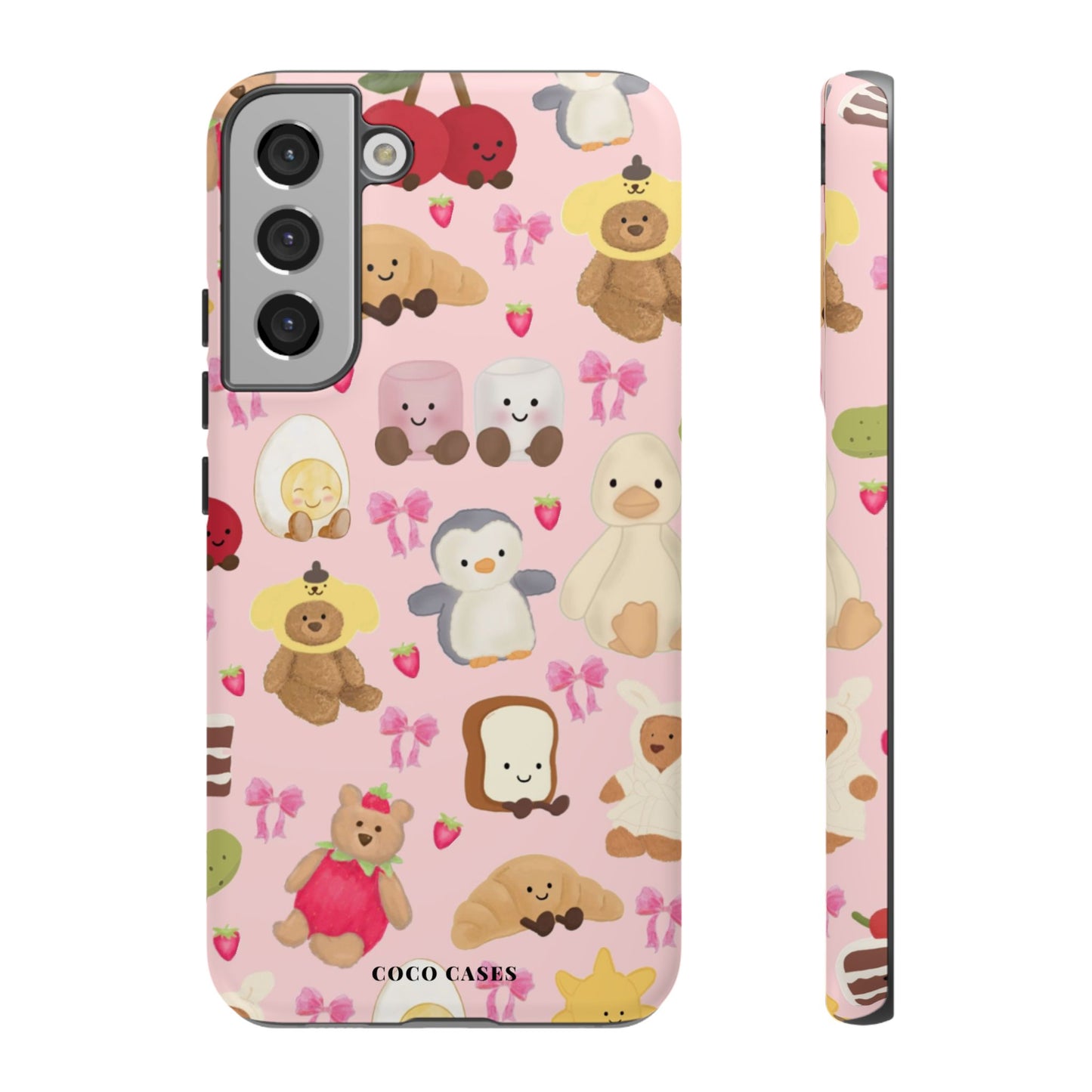 Pink Teddy Samsung Case