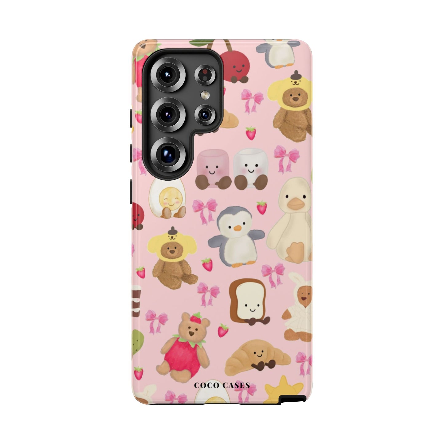 Pink Teddy Samsung Case