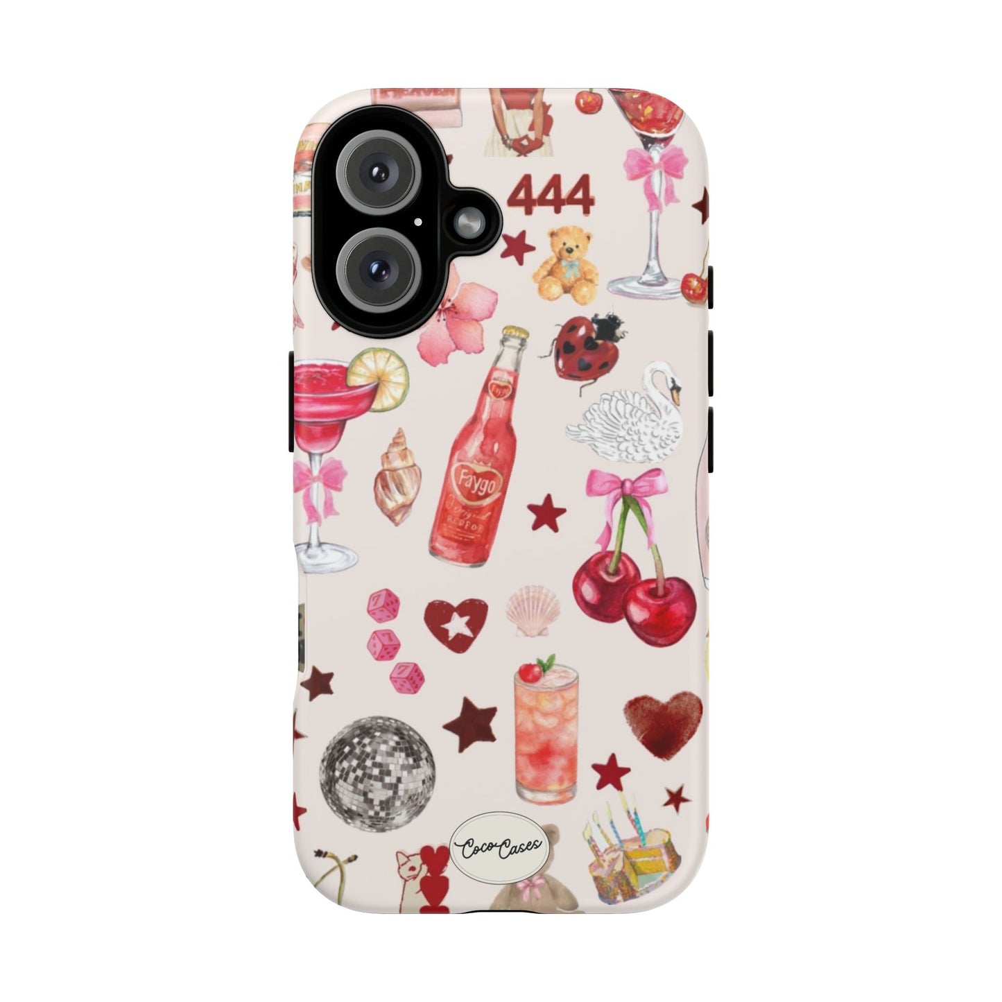 Pink Clutter iPhone Case