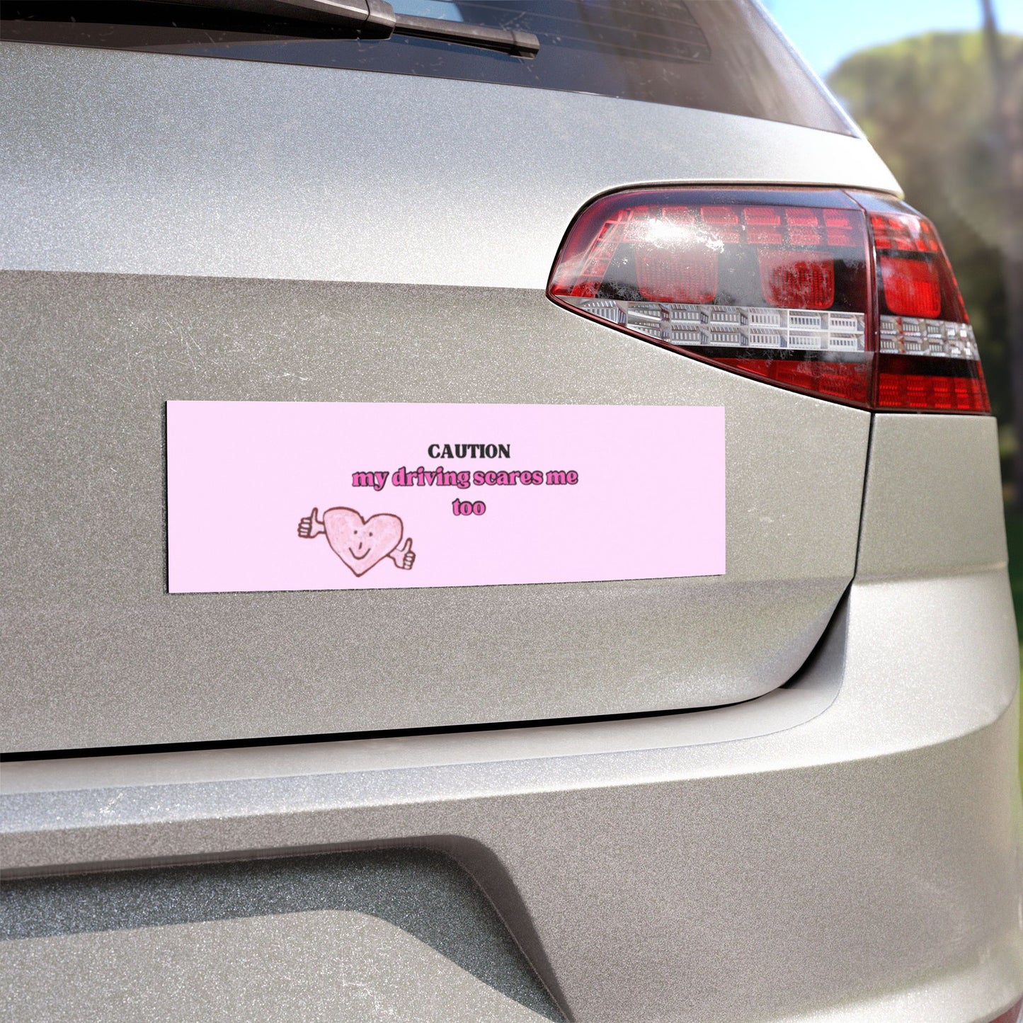 Caution My Driving Car Magnet
