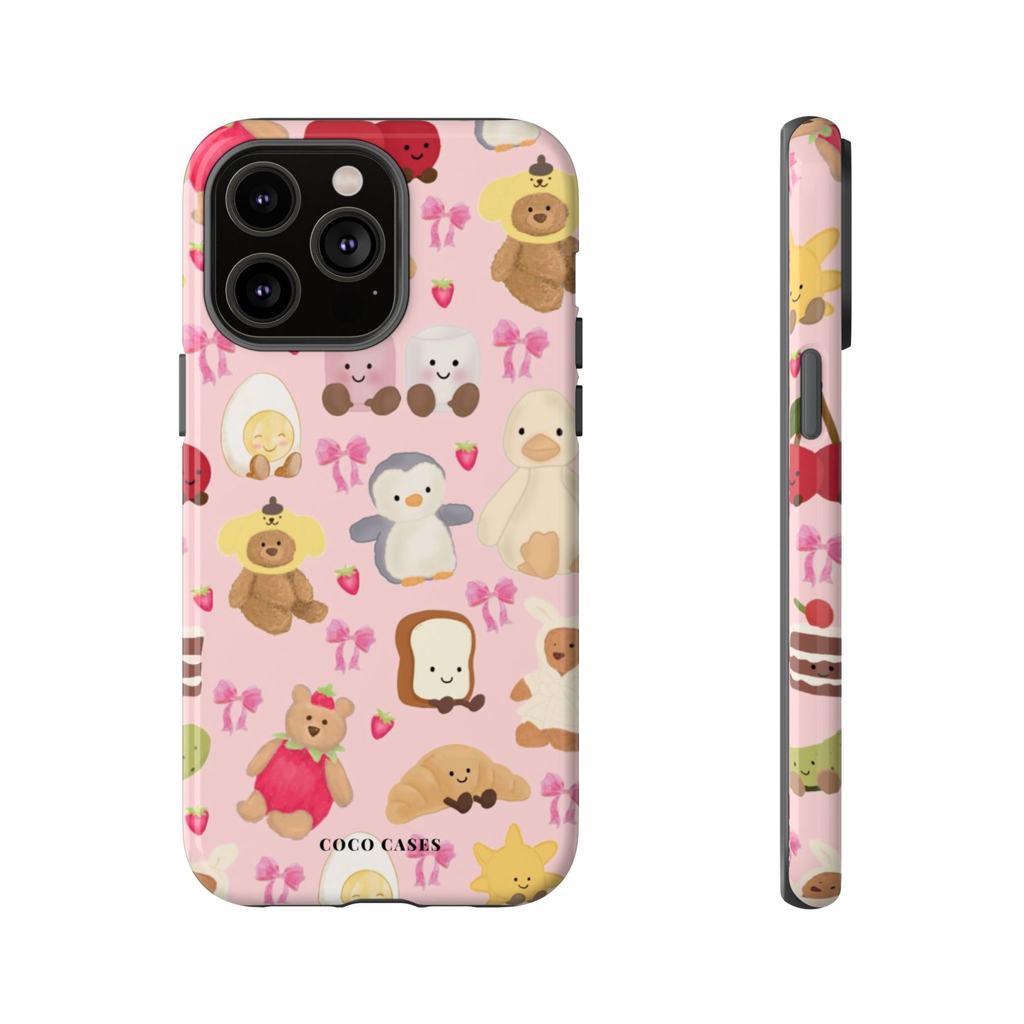 Pink Teddies iPhone Case