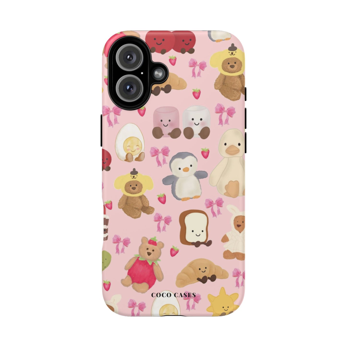 Pink Teddies iPhone Case