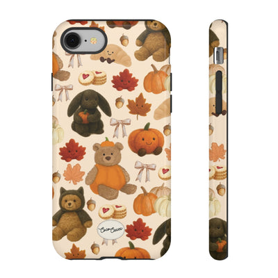 Autumn Teddies iPhone Case