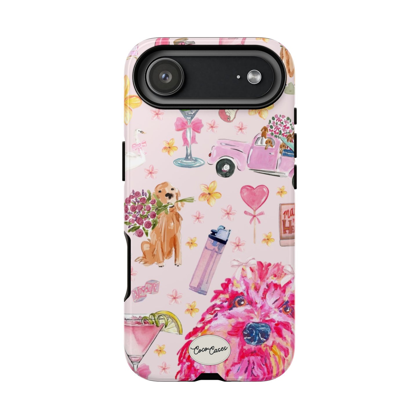 Dog Doodles iPhone Case