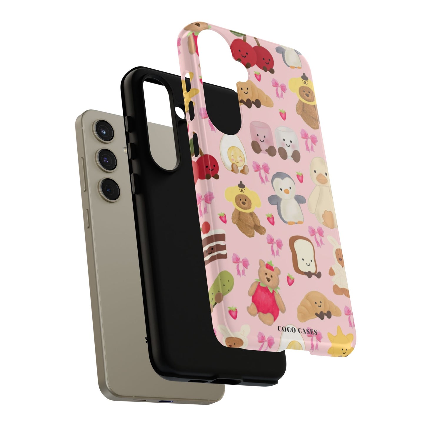 Pink Teddy Samsung Case